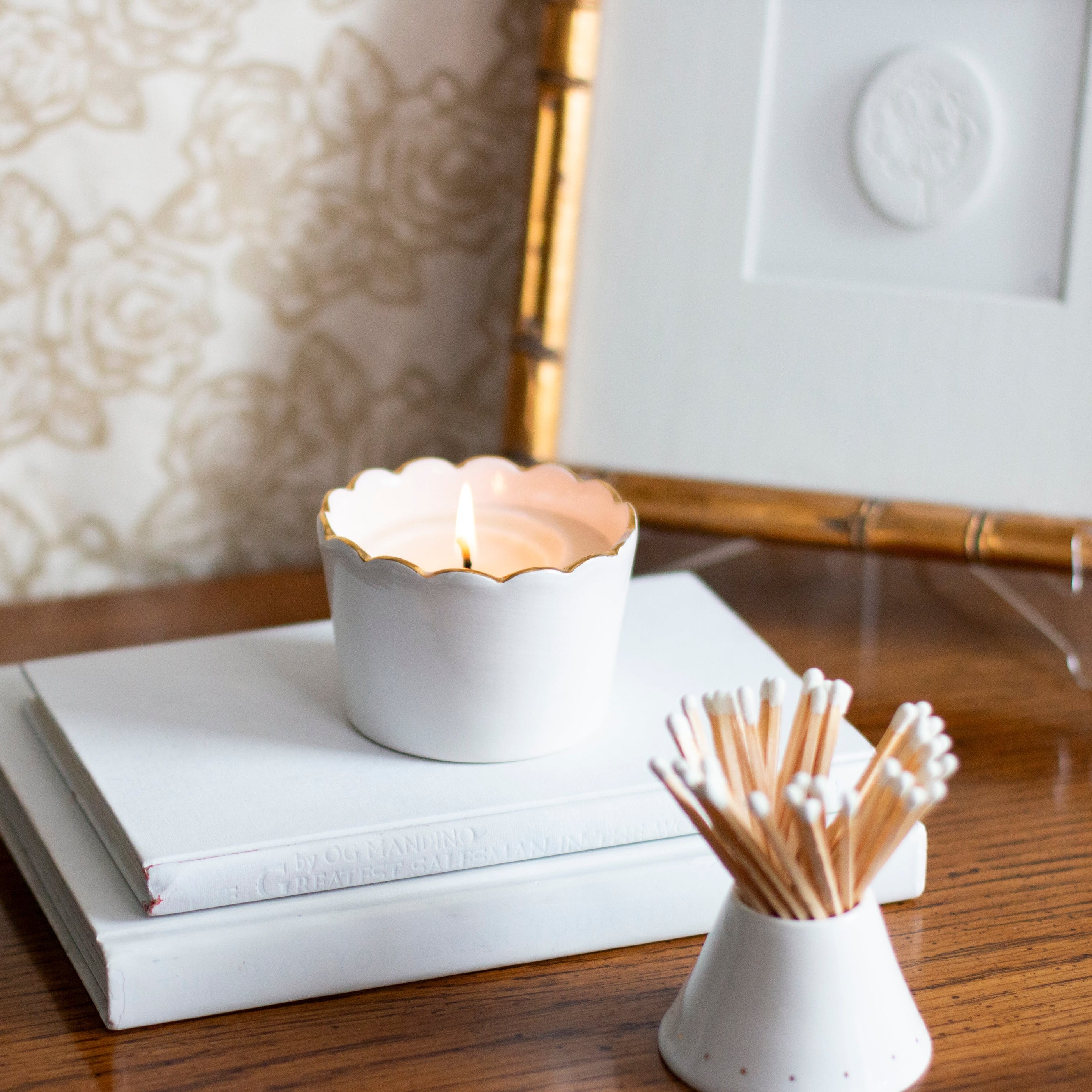 Scallop Candle Cup