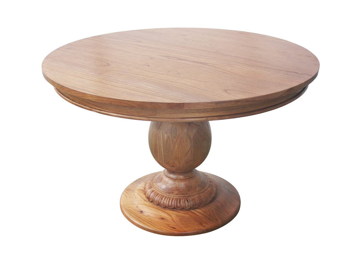 48" Belclaire Pedestal Table (Golden Oak)