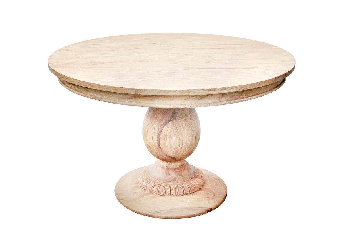48" Belclaire Pedestal Table (Natural)