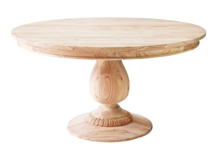 55" Belclaire Pedestal Table (Natural)