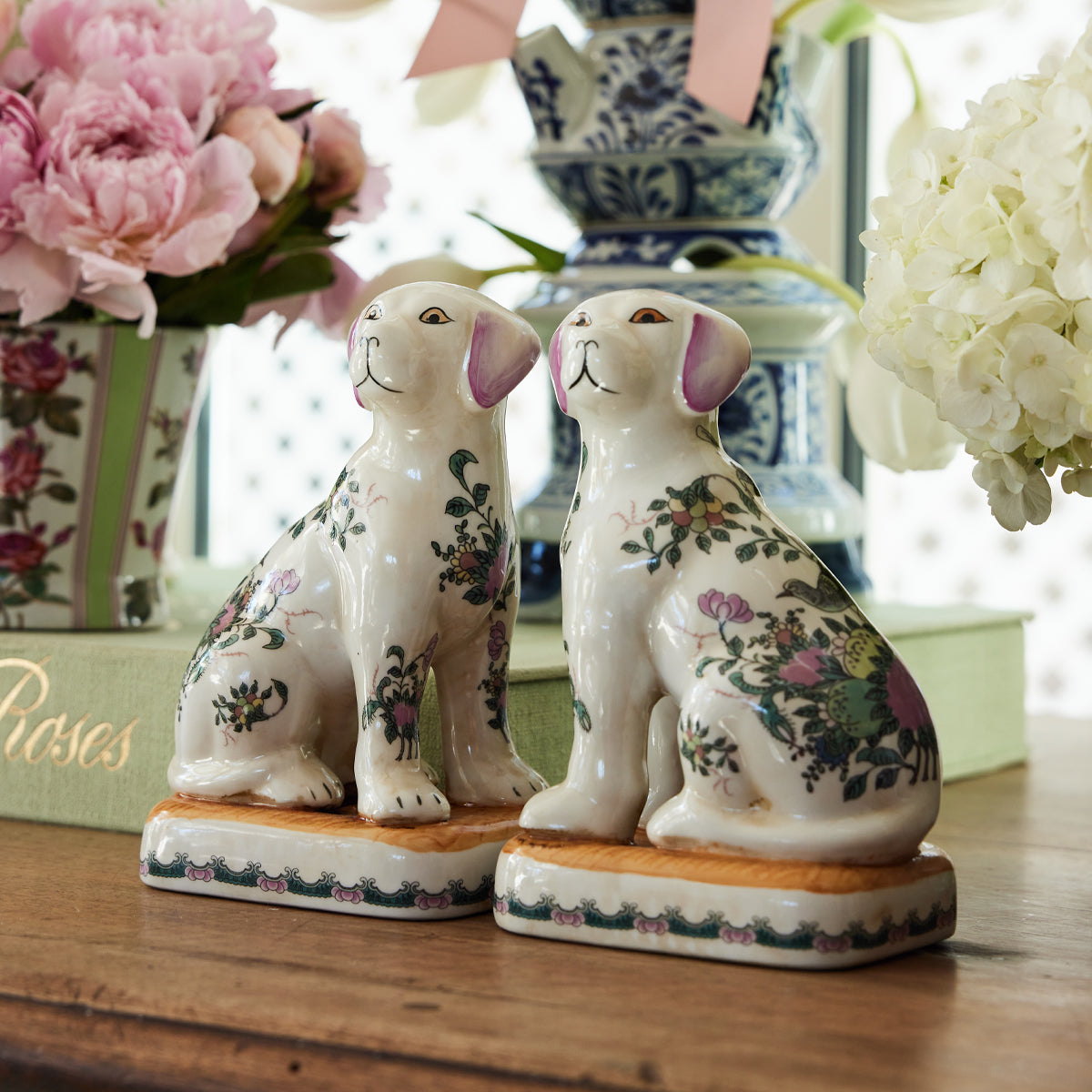 Aviary Chinoiserie Dogs