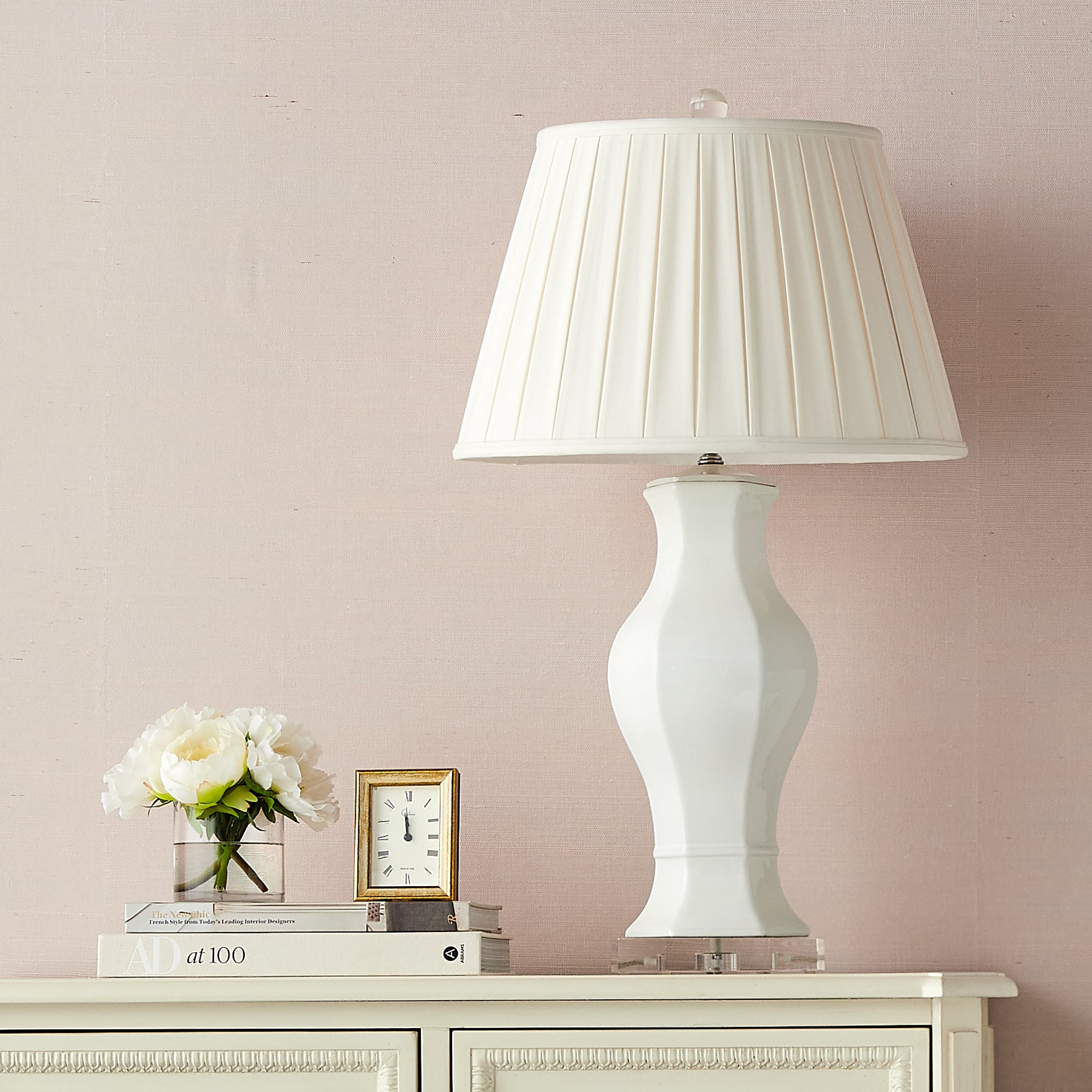 Chloé Lamp in White | Caitlin Wilson