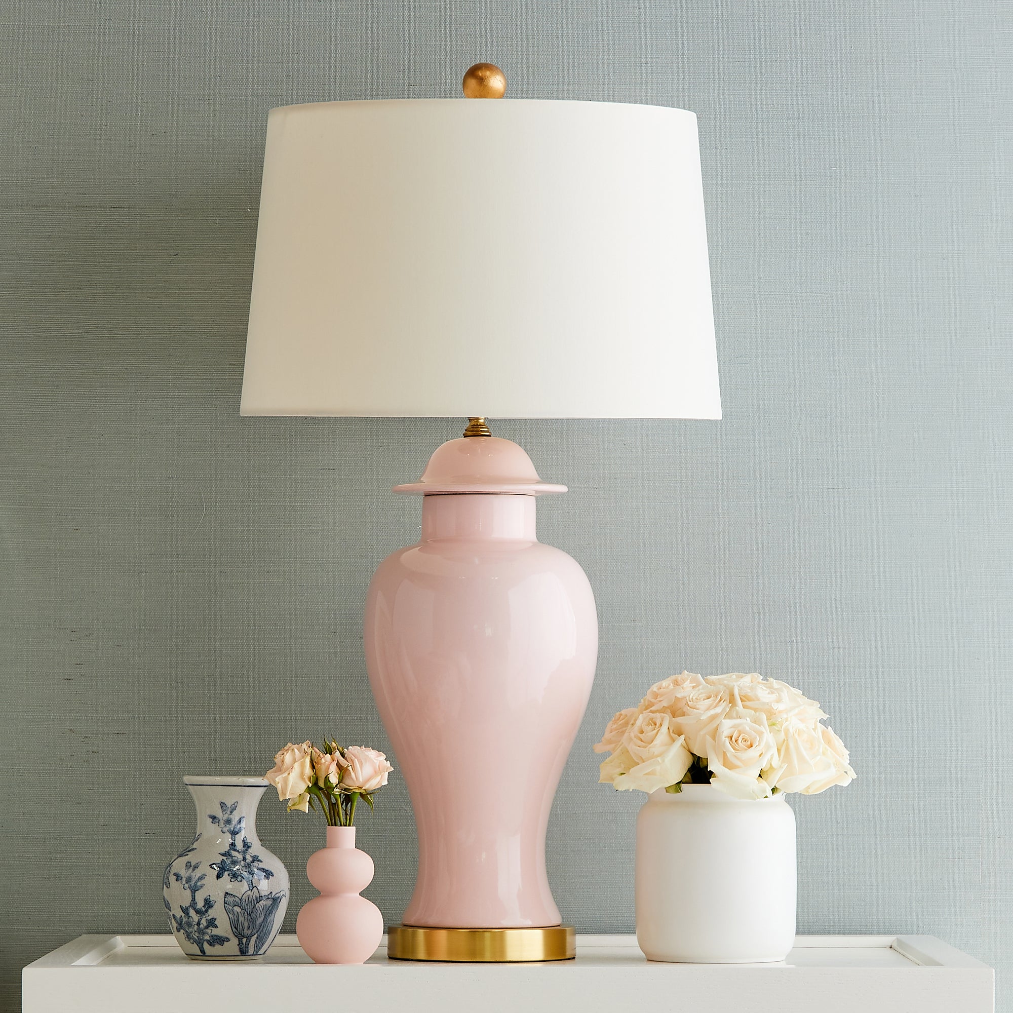 Clara Lamp in Blush