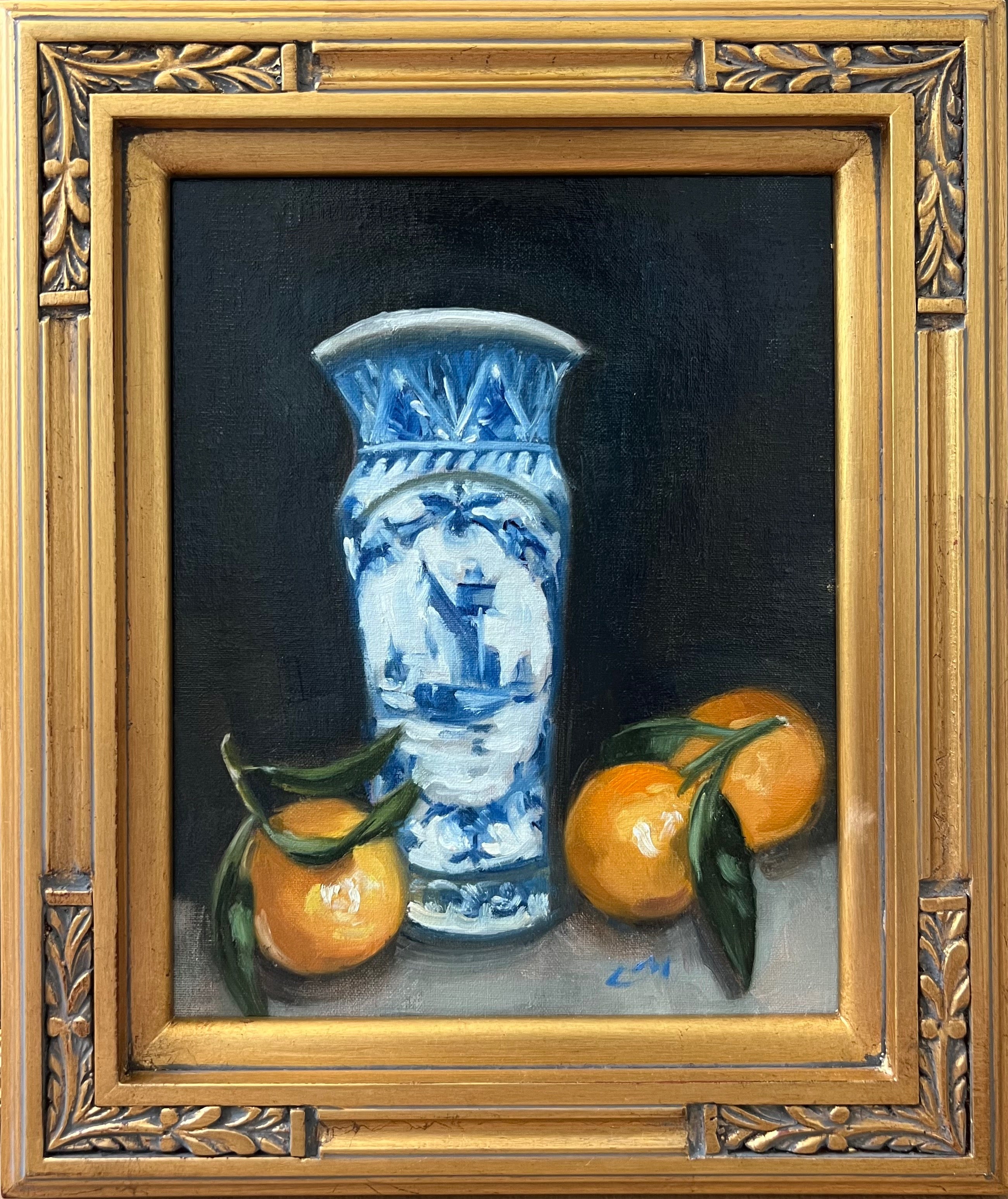 Delft Vase with Oranges - Caitlin Wilson Design