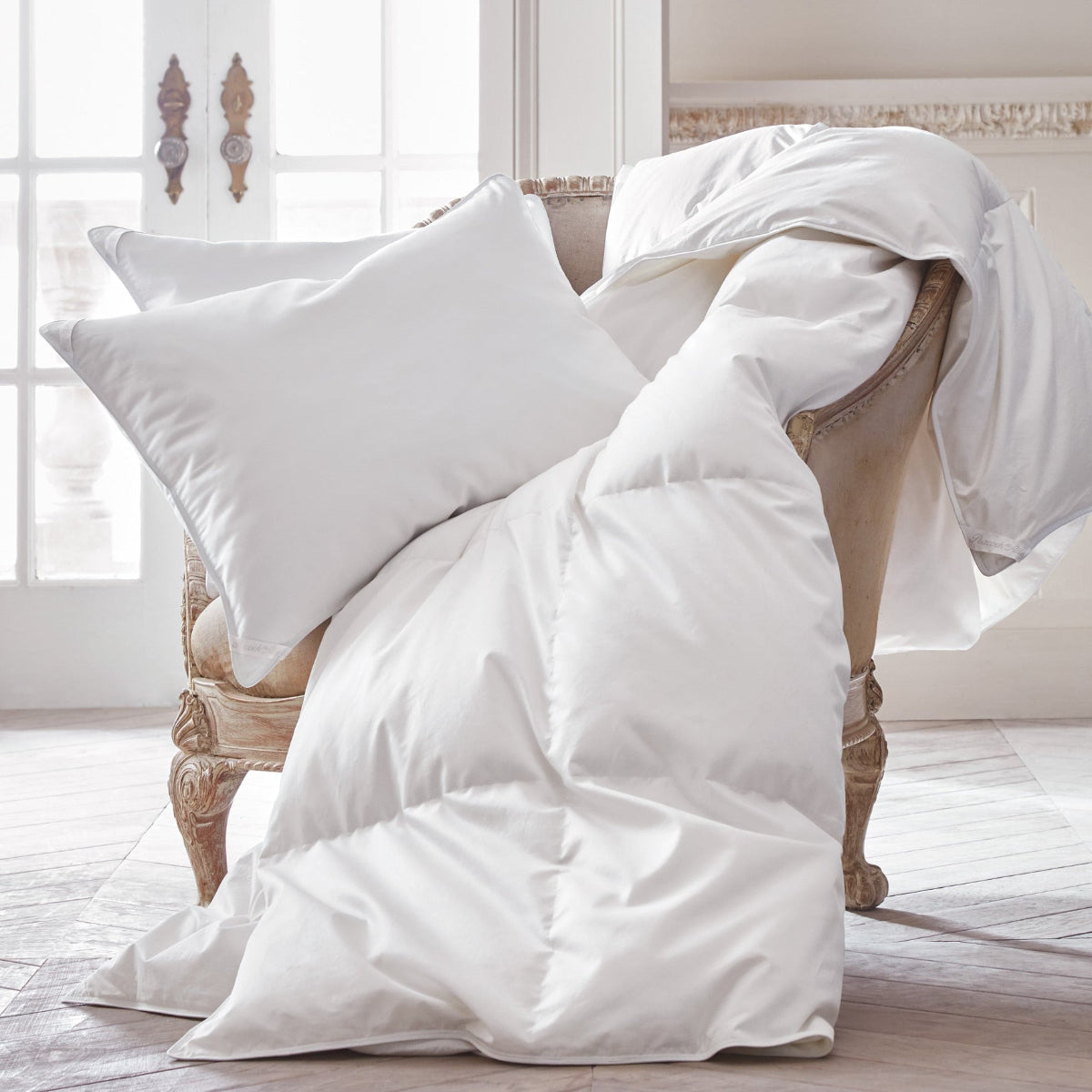 White Goose Down Duvet - Caitlin Wilson Design