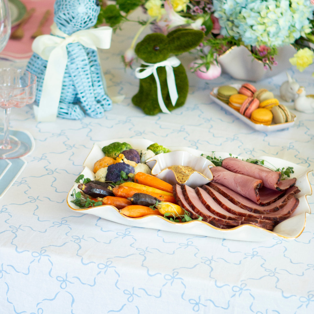 Lucinda Wavy Serving Platter