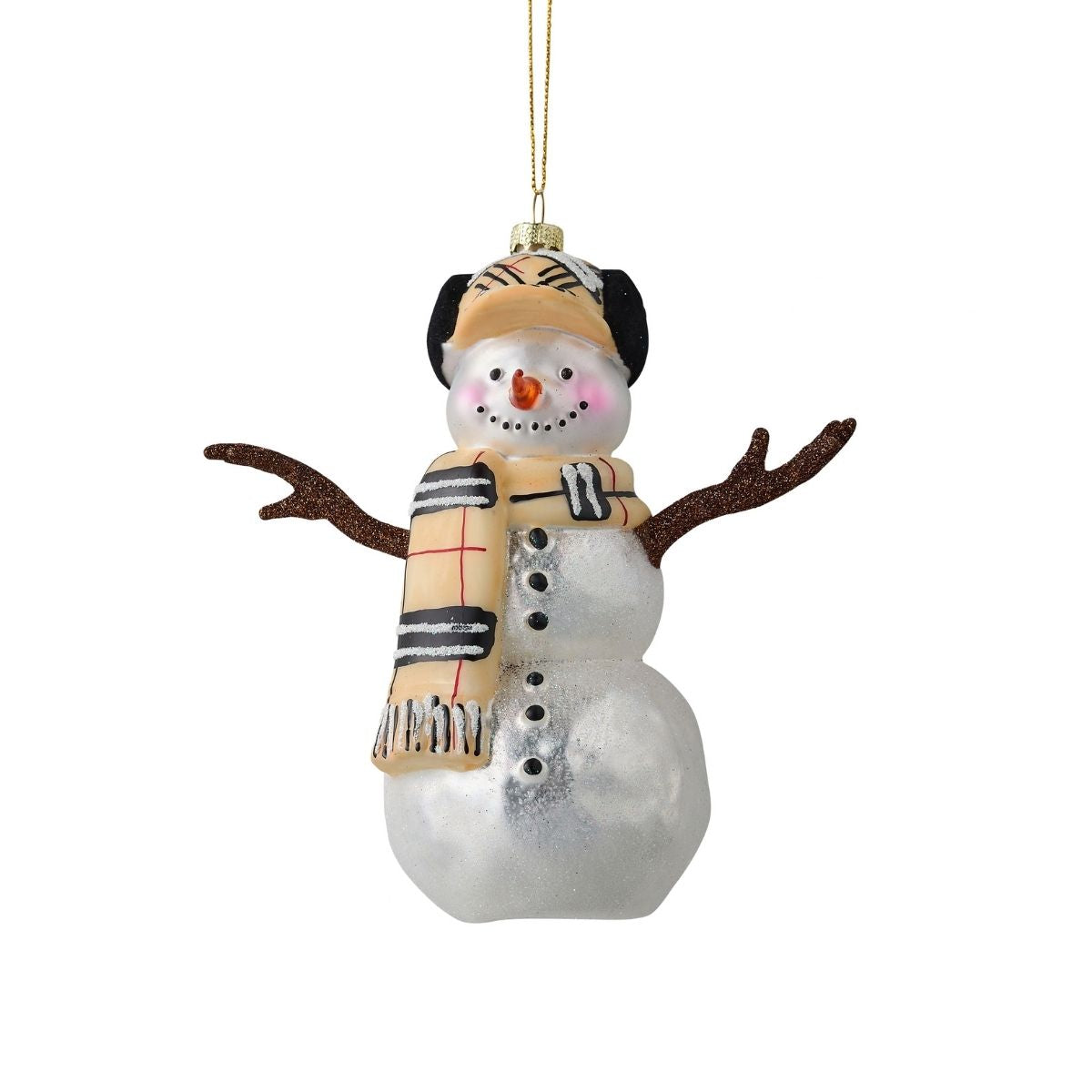 Frost and Flannel Snowman Ornament - Caitlin Wilson Design