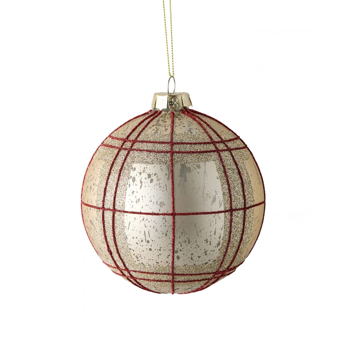 Holiday Windowpane Ornament - Caitlin Wilson Design