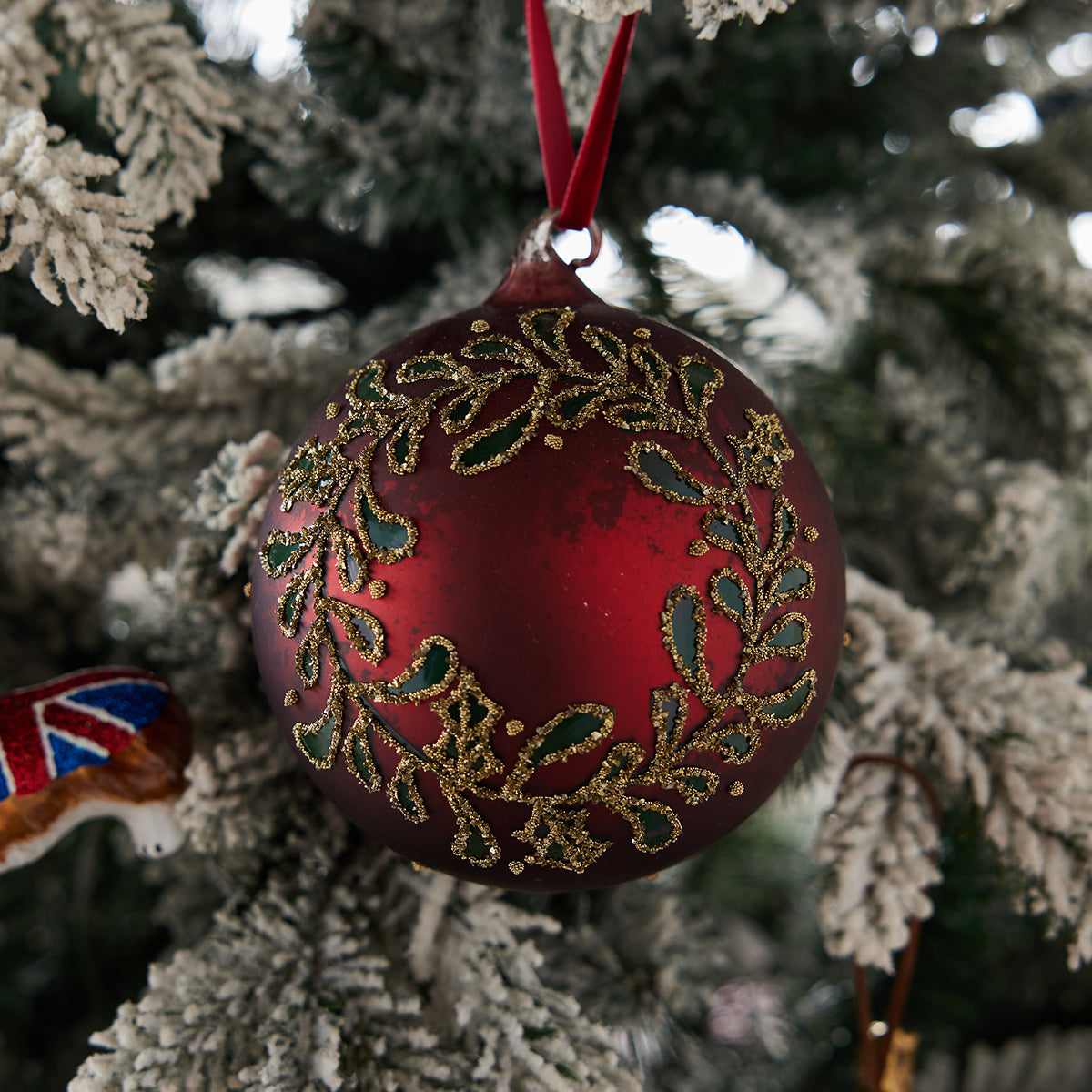 Holly Glow Lightly Ornament - Caitlin Wilson Design
