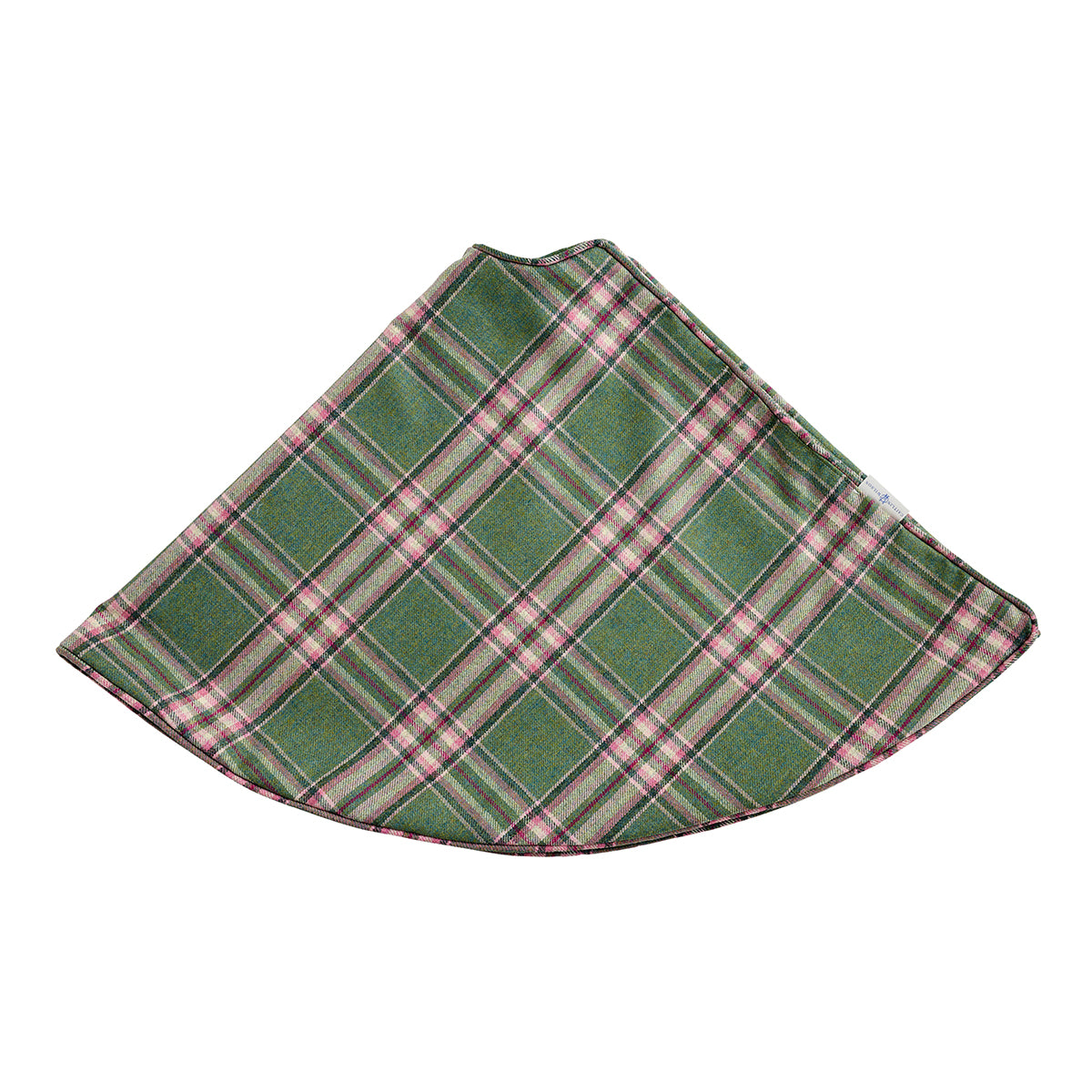 Ivy Plaid Wool Tree Skirt - Caitlin WIlson Design