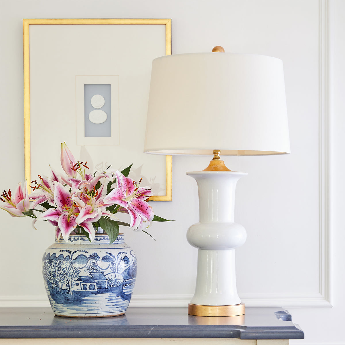 Jane White Lamp