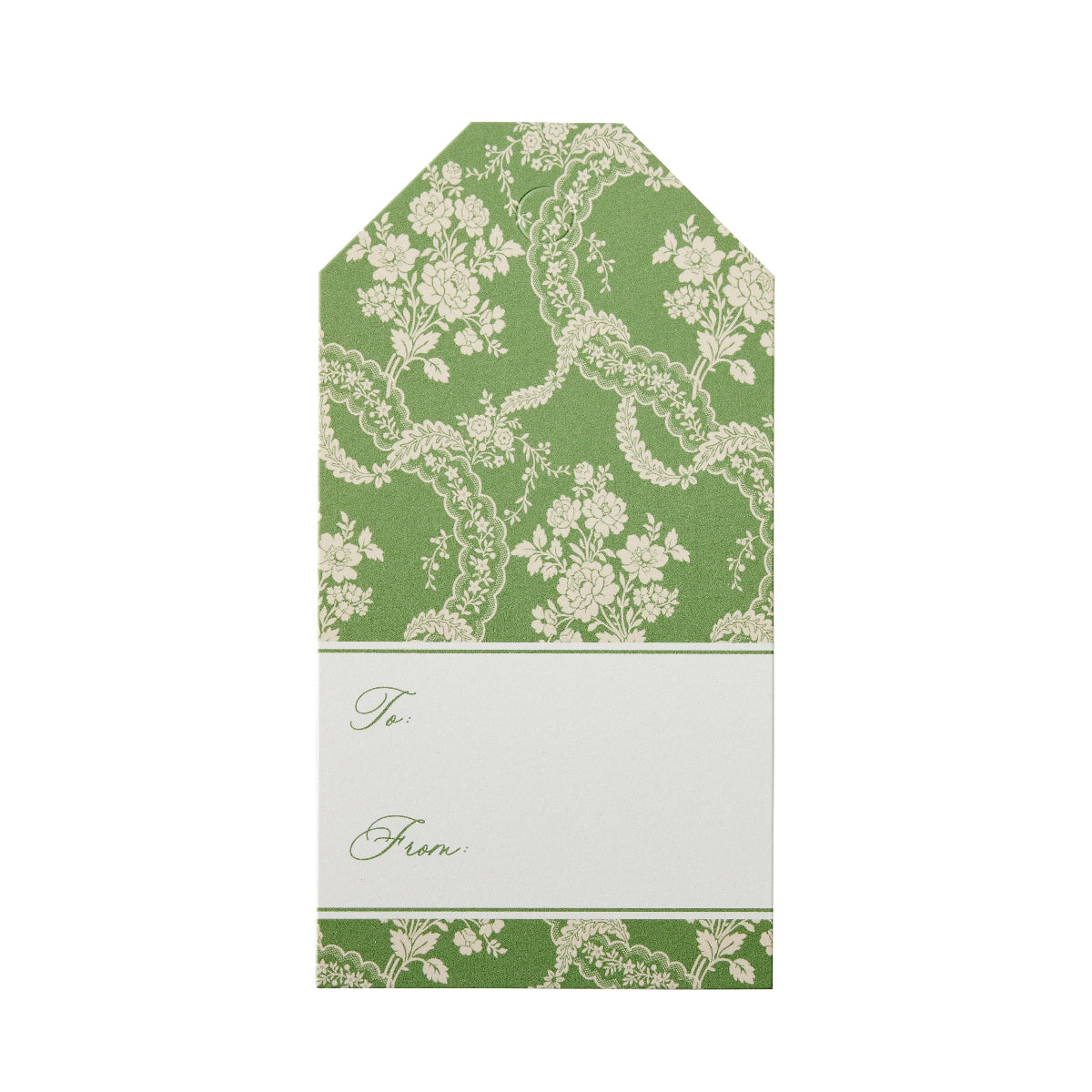 Jardin Vert Lace Gift Tag - Caitlin Wilson Design