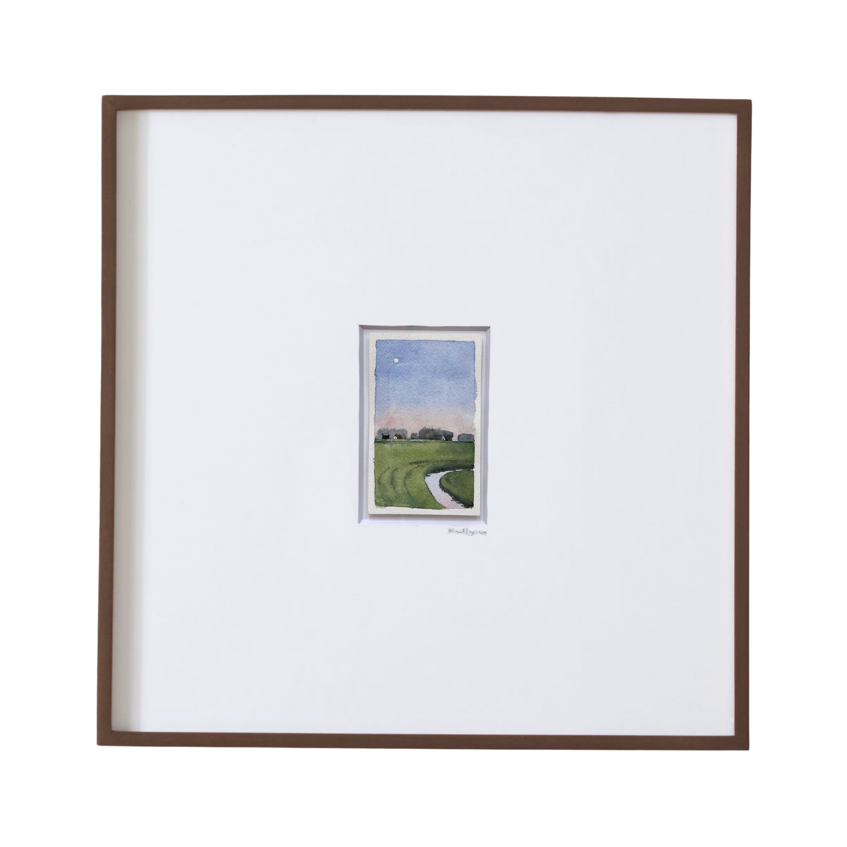 Canal Moonrise by Kelly Lee