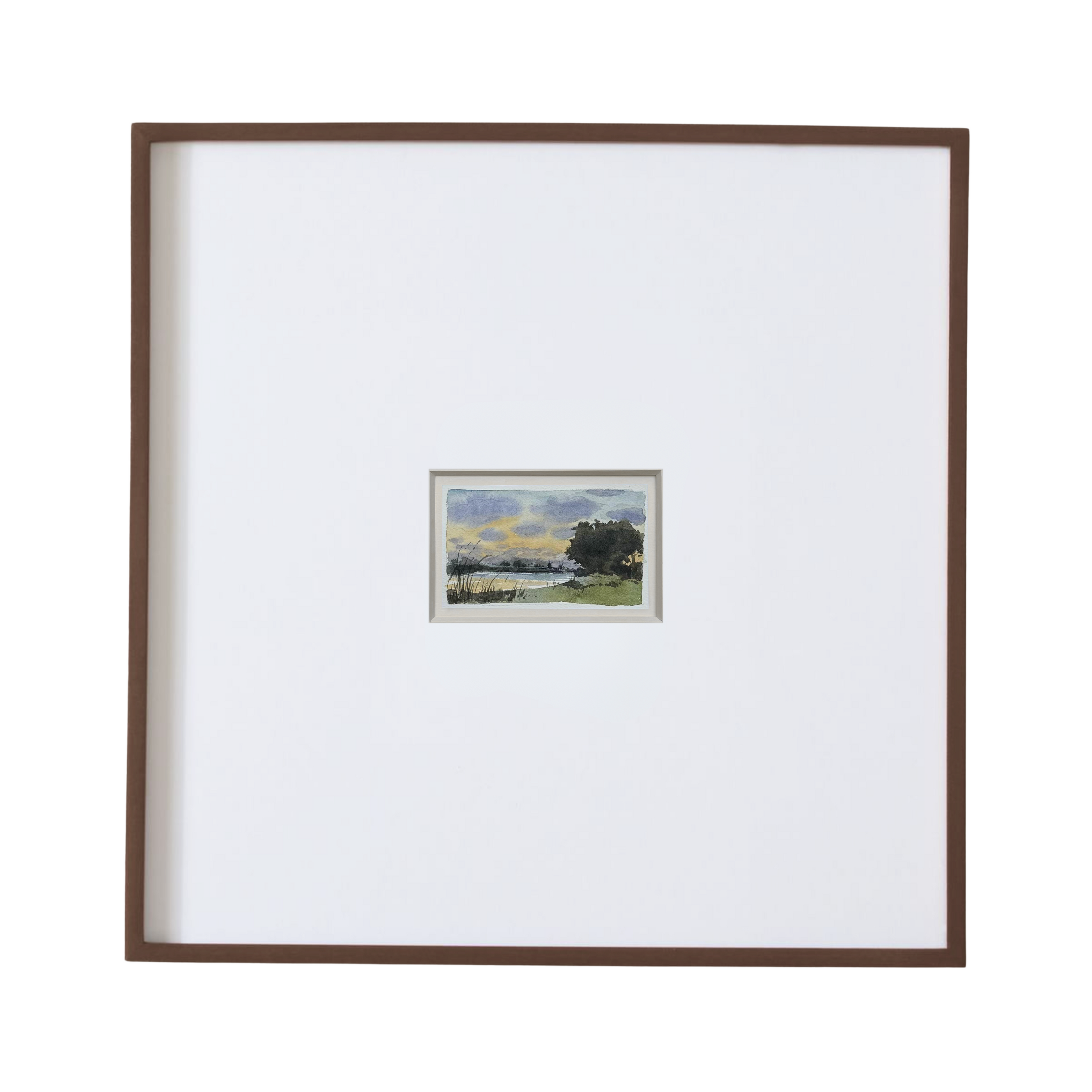 Sunset and Scattered Clouds by Kelly Lee