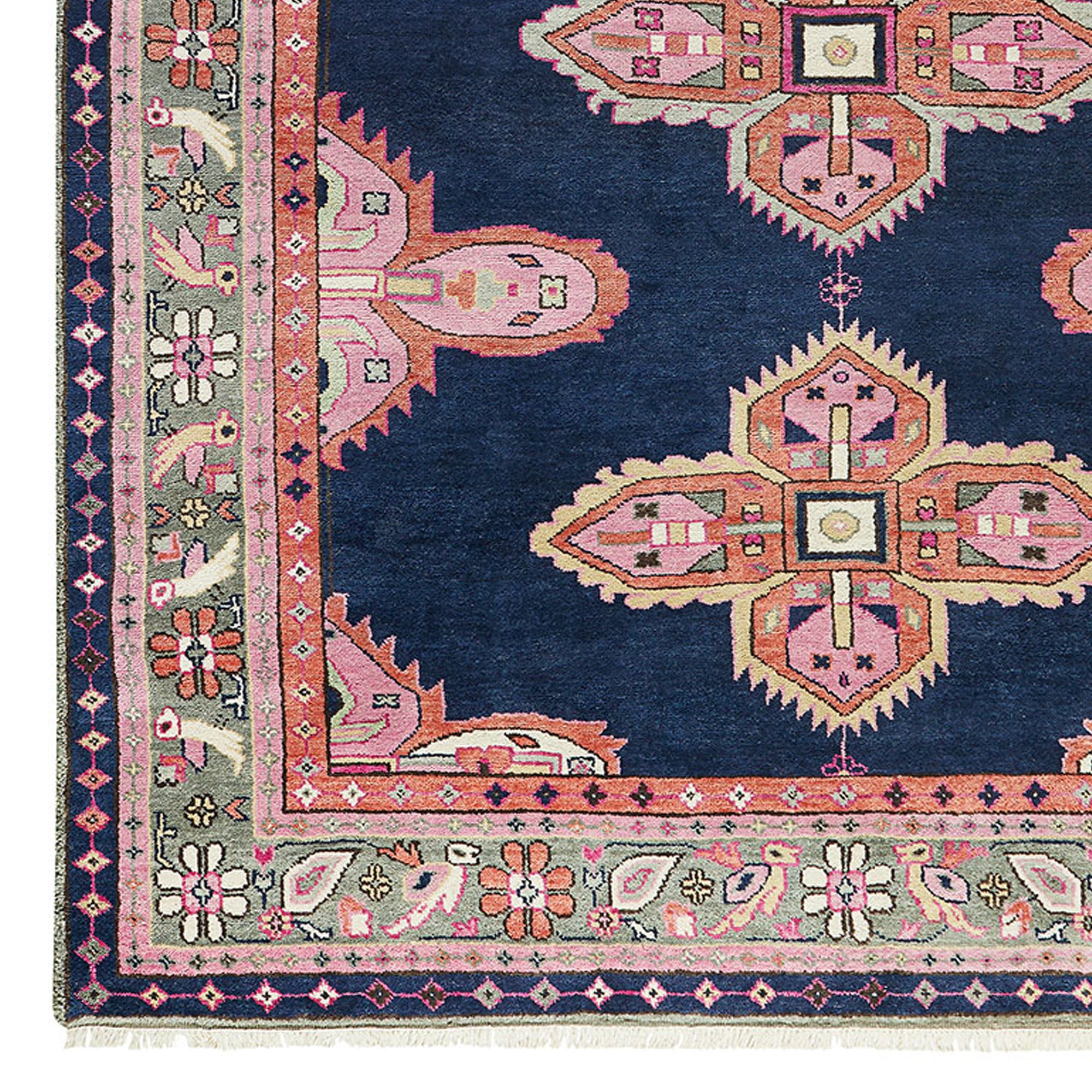 Kismet Rug in Navy