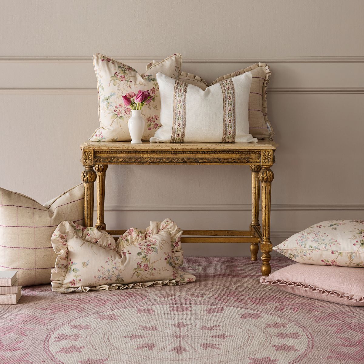 Louisa Frill Pillow Cover - Caitlin Wilson Design