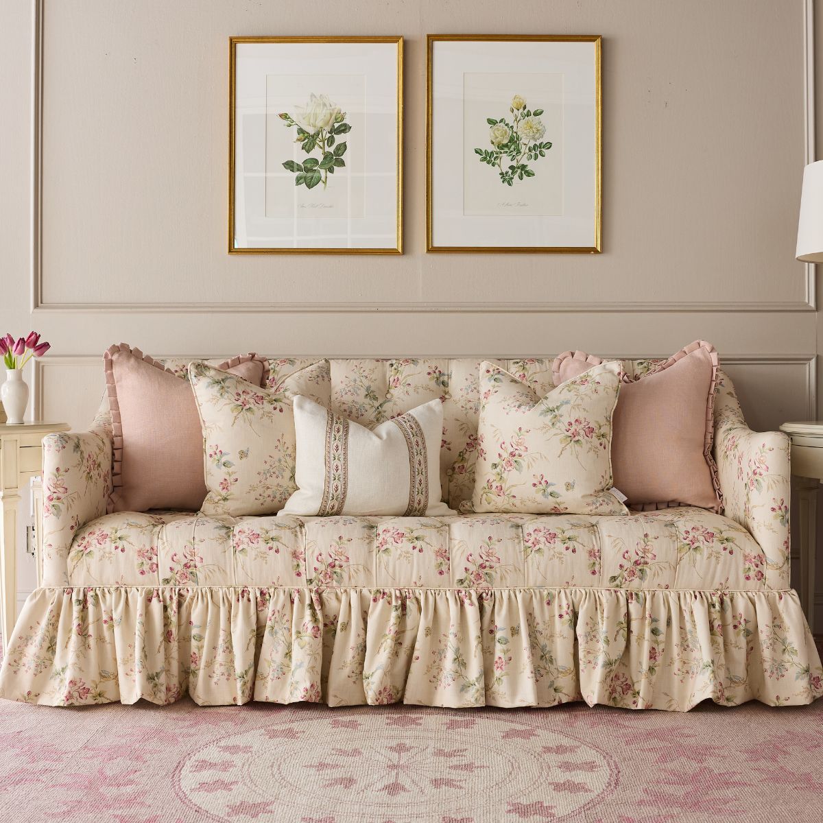 Louisa Frill Settee - Caitlin Wilson Design