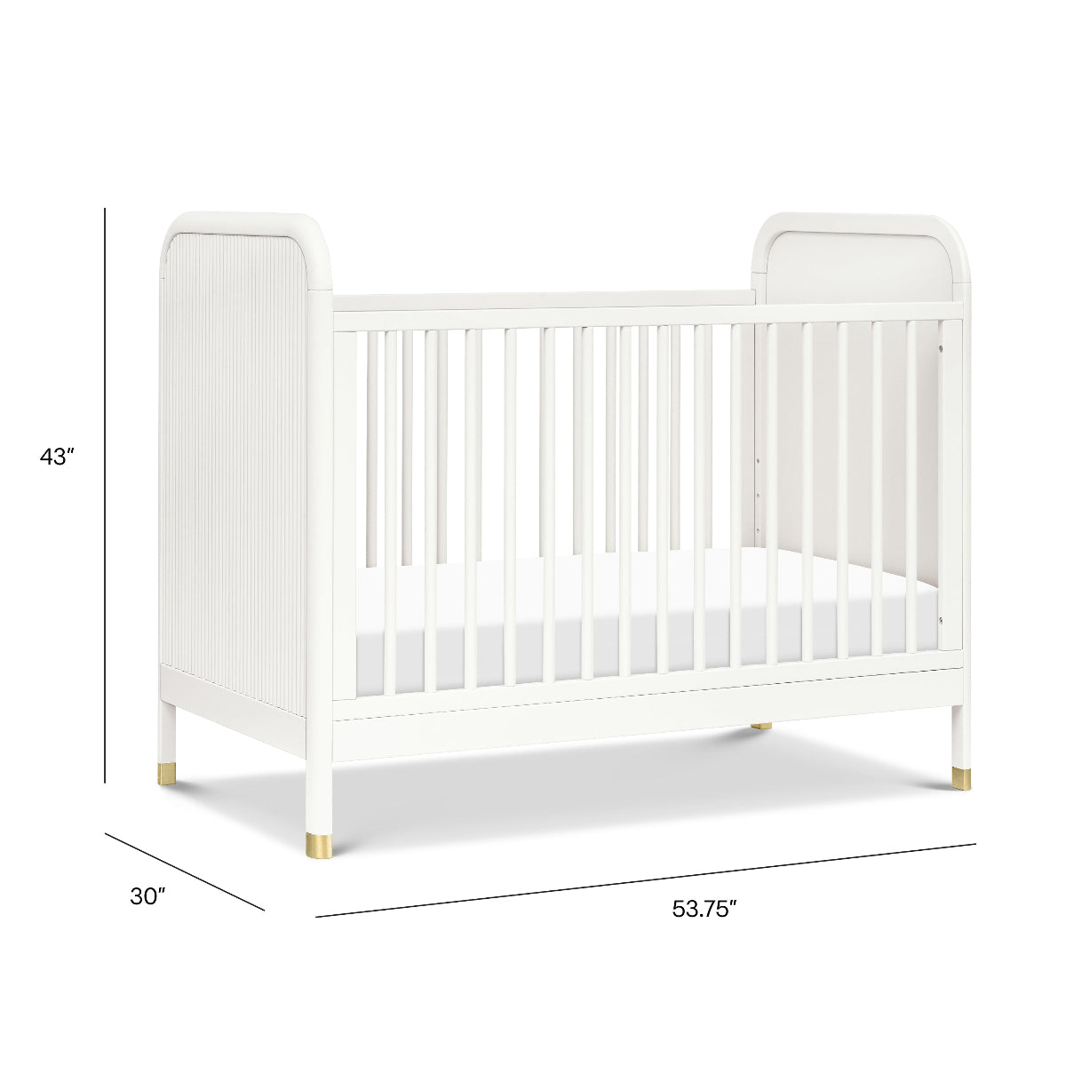 Brimsley Tambour 3-in-1 Convertible Crib - Caitlin Wilson Designs