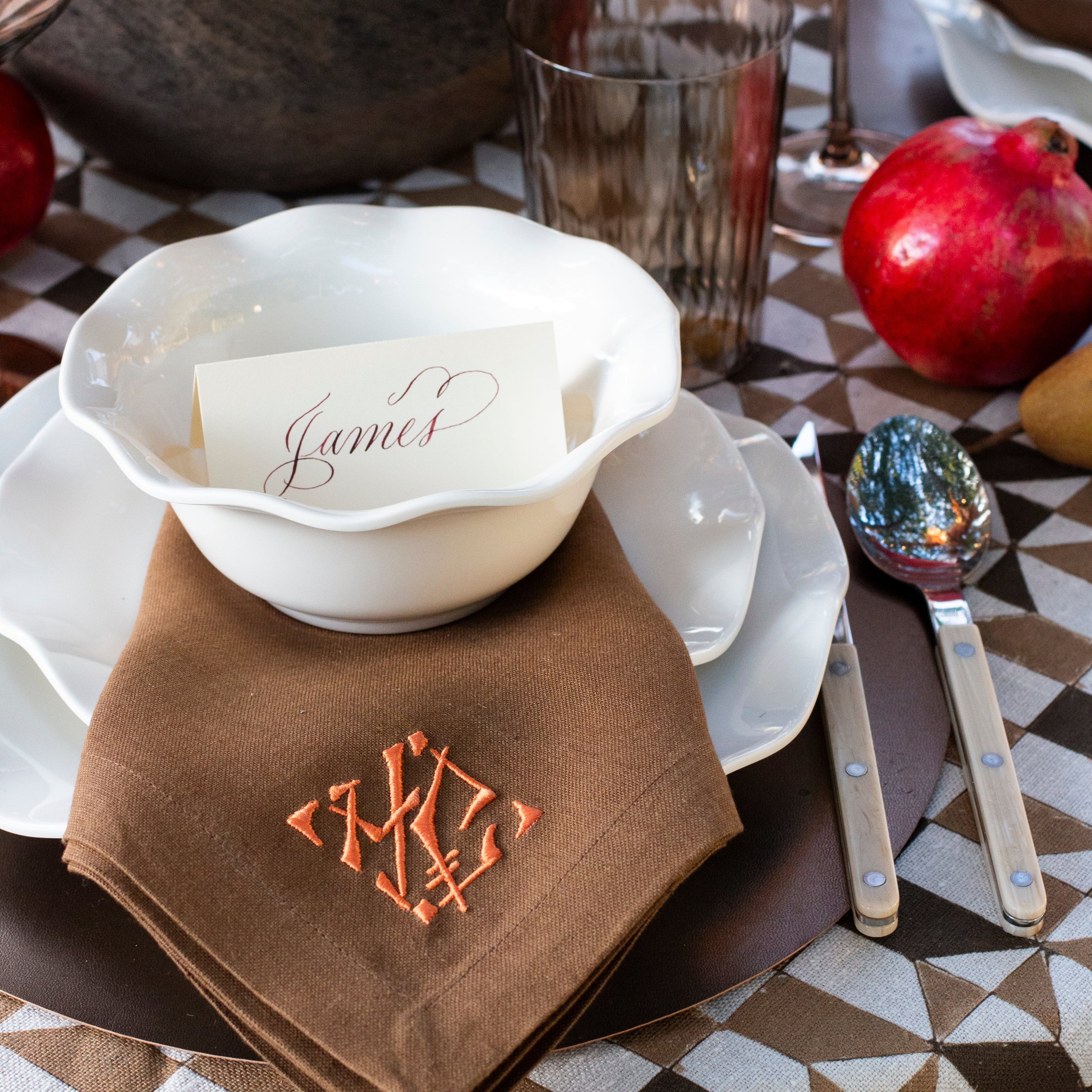 Melamine 3pc Place Setting