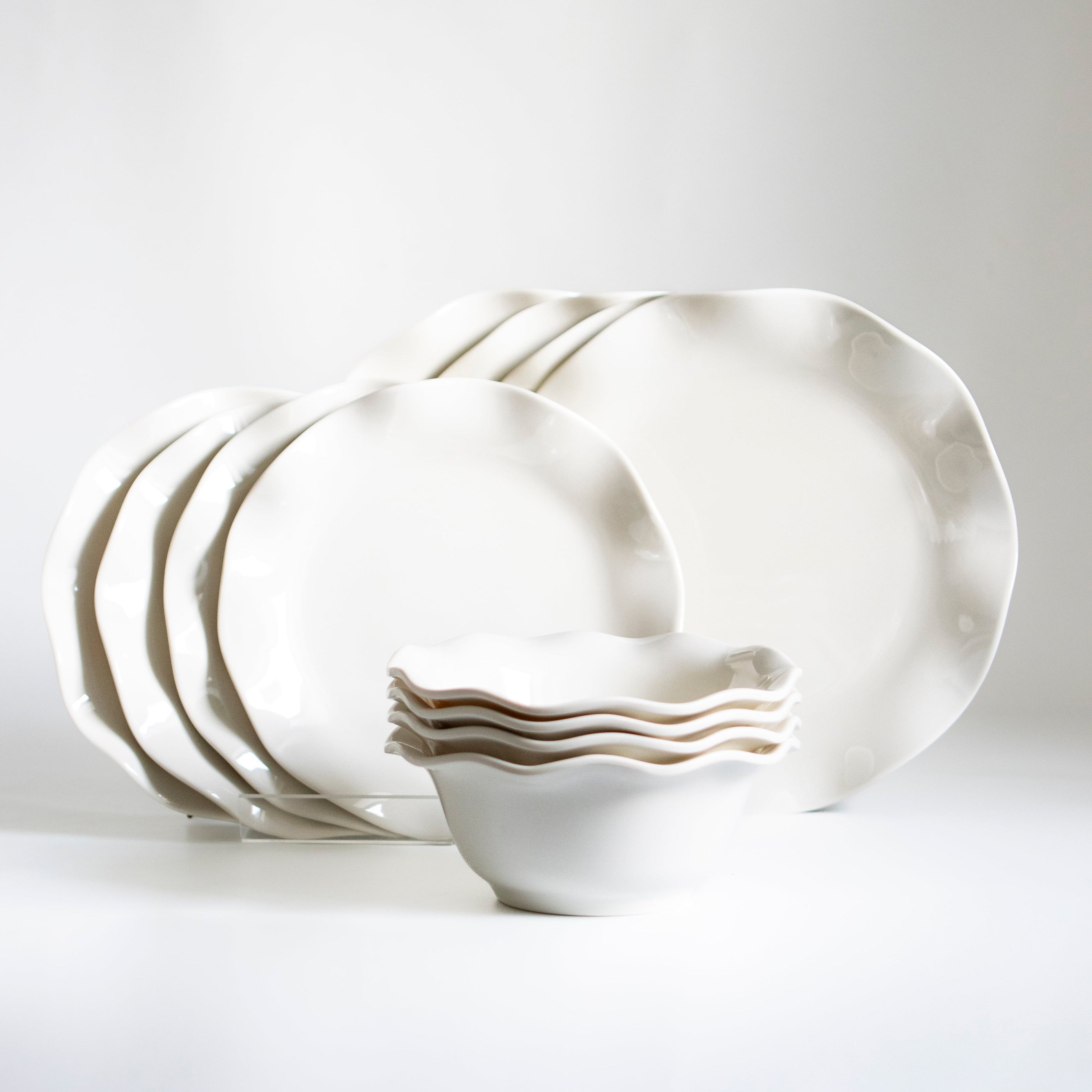 Melamine 12pc Place Setting