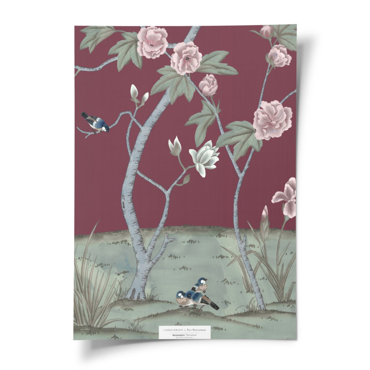 Kensington in Romance Mural - Caitlin Wilson Design