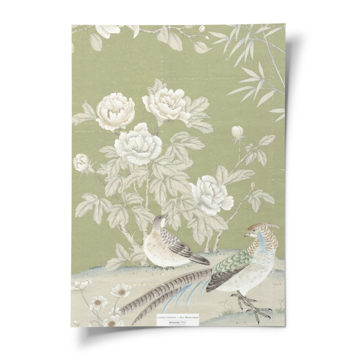 Vincennes in Pear Mural - Caitlin Wilson Design