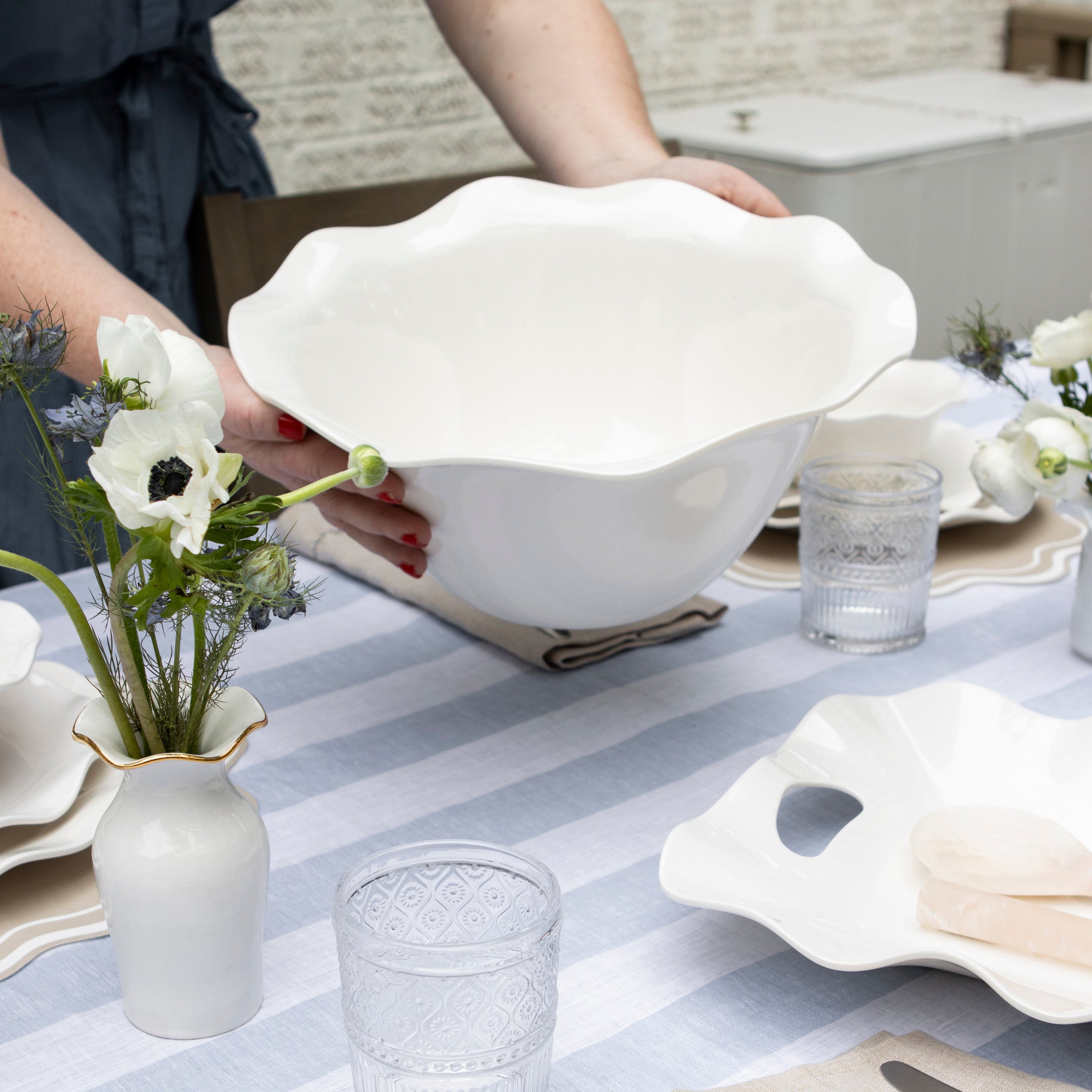 Melamine Serving Bowl