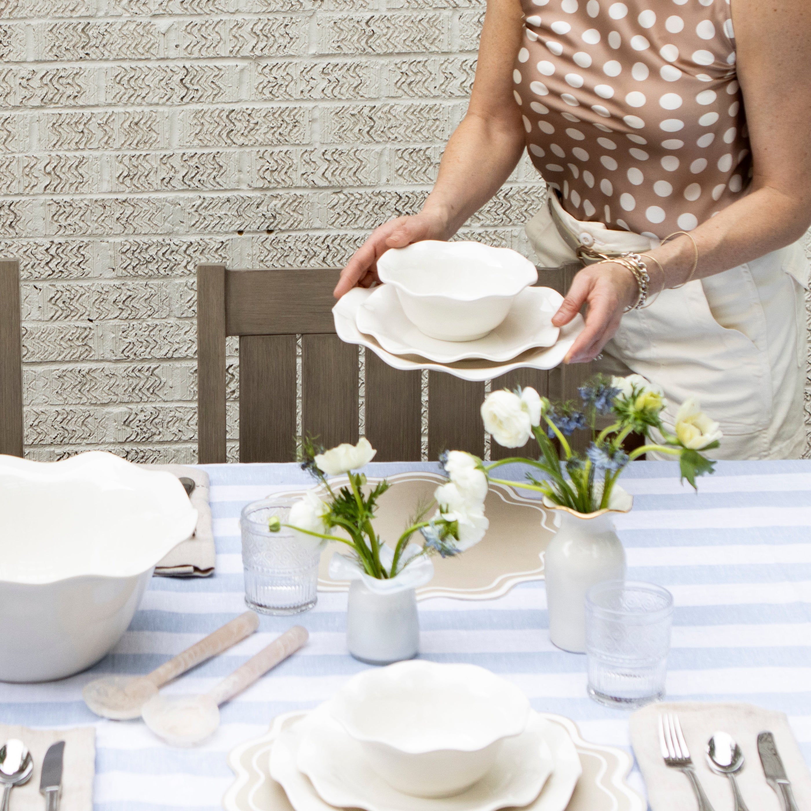 Melamine 12pc Place Setting