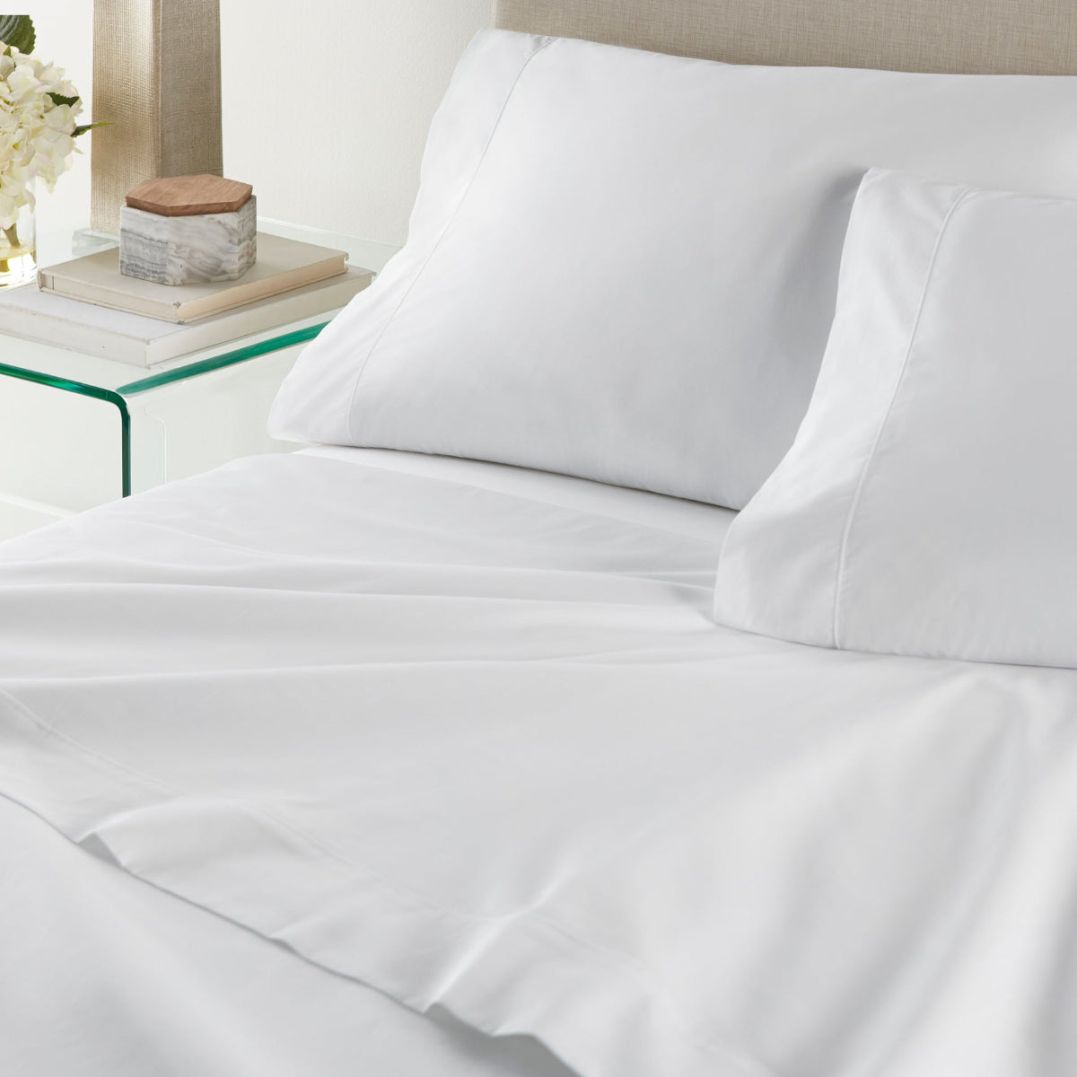 Nile Egyptian Cotton Flat Sheet - Caitlin Wilson Design