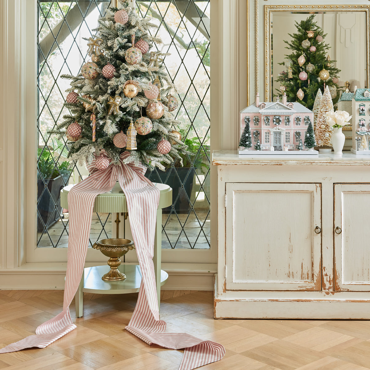 Noelle Blush Ribbon Strip