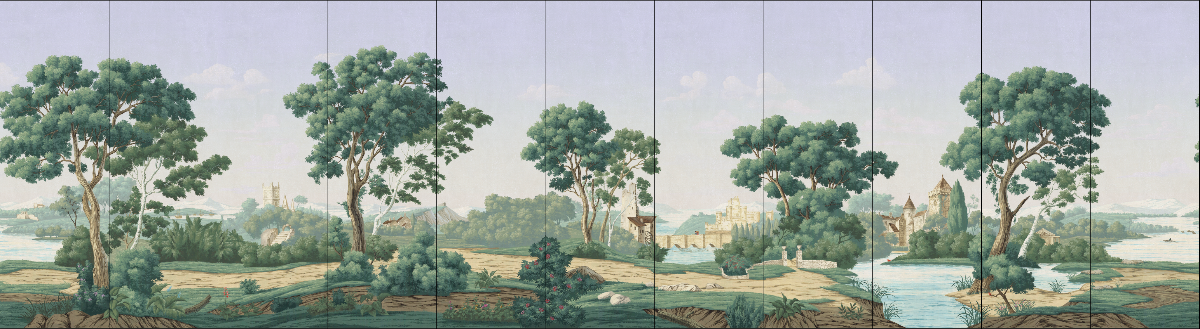 Highland Scenes Mural - Caitlin Wilson Design