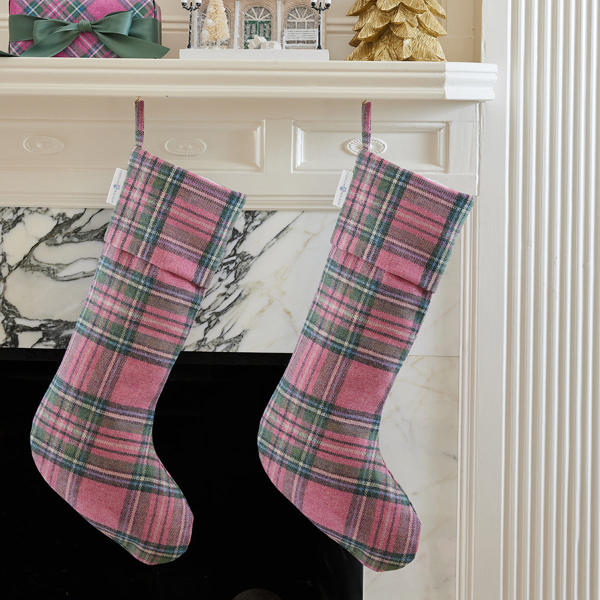 Primrose Plaid Stocking - Caitlin Wilson Design