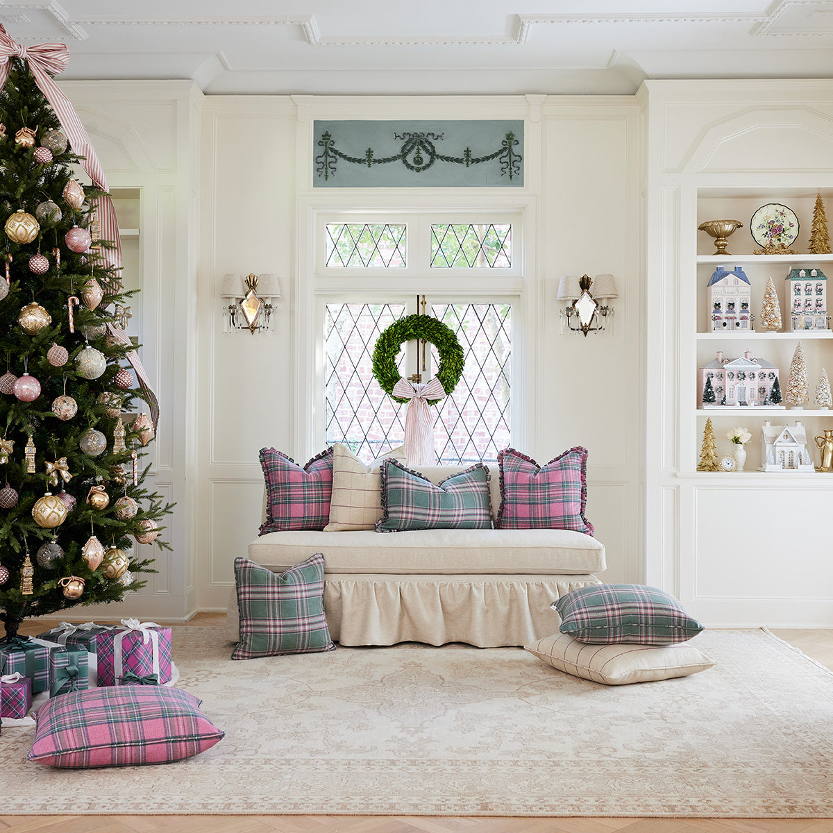 Primrose Plaid Pillow Cover - Caitlin Wilson Design