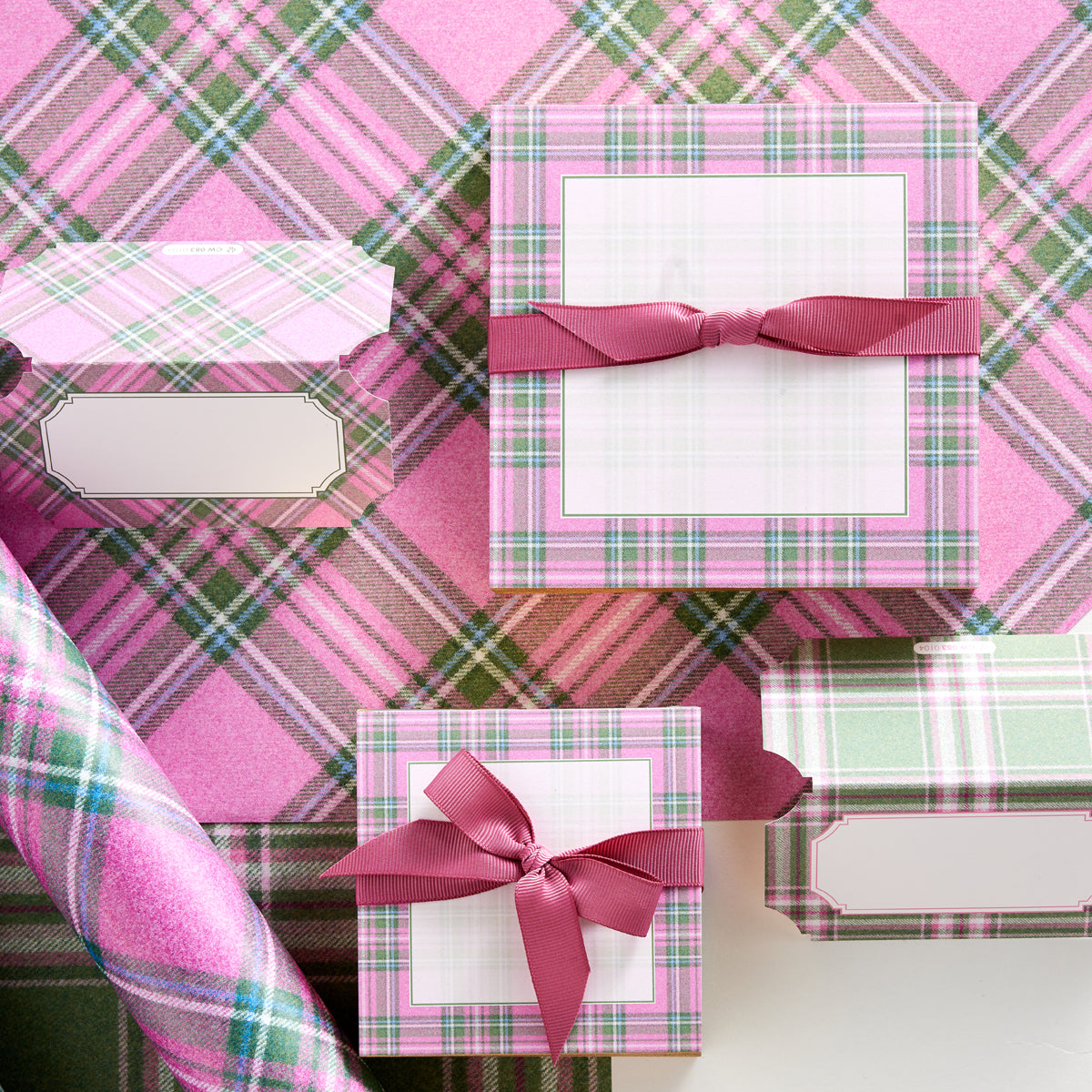 Primrose Plaid Luxe Notepad Mini