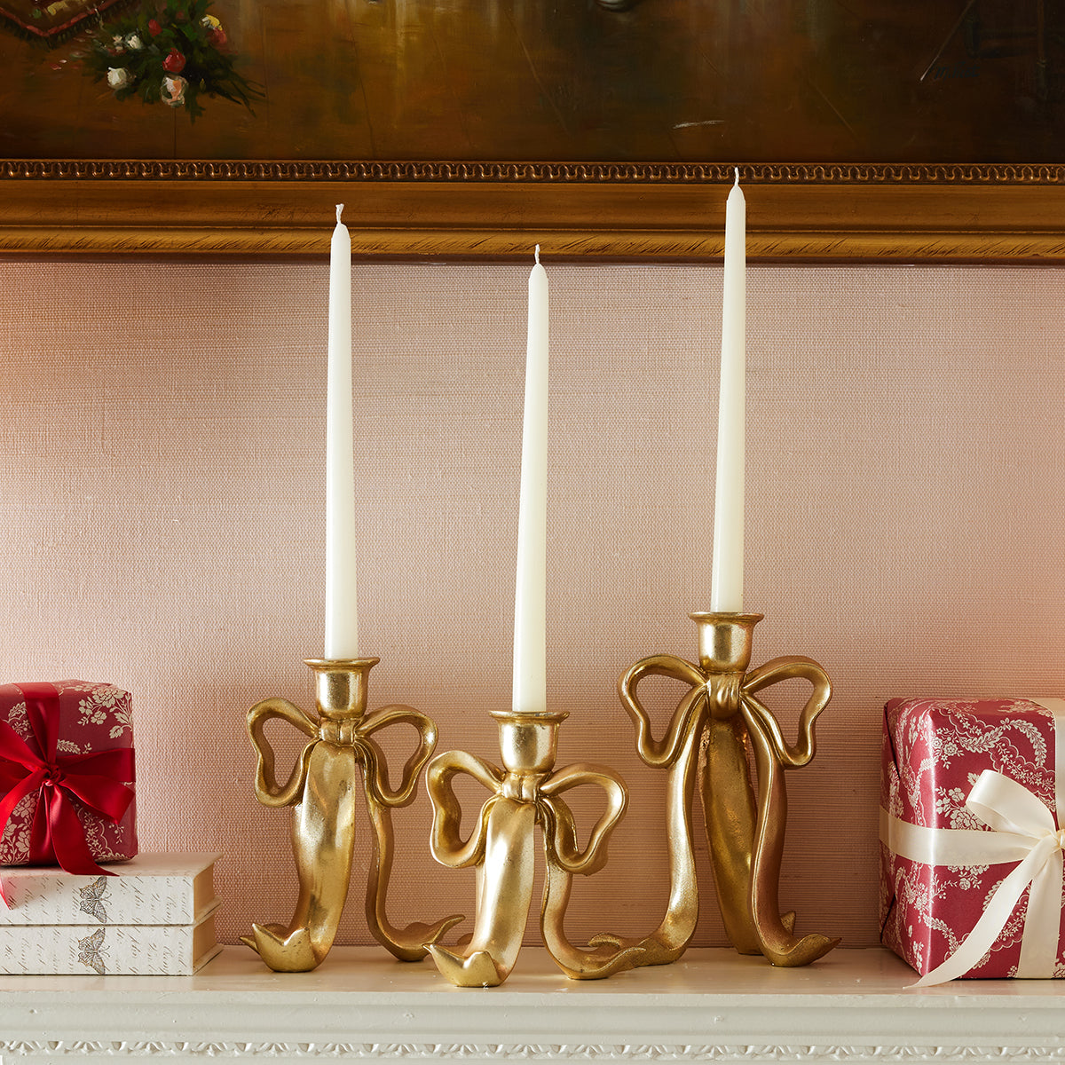 Ribbonerie Candlestick Set of 3
