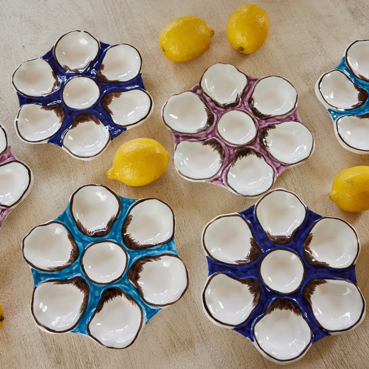 Sconset Oyster Plate - Caitlin Wilson Designs