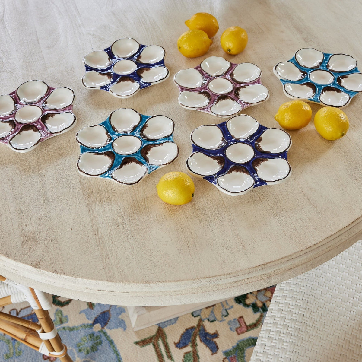 Sconset Oyster Plate - Caitlin Wilson Designs