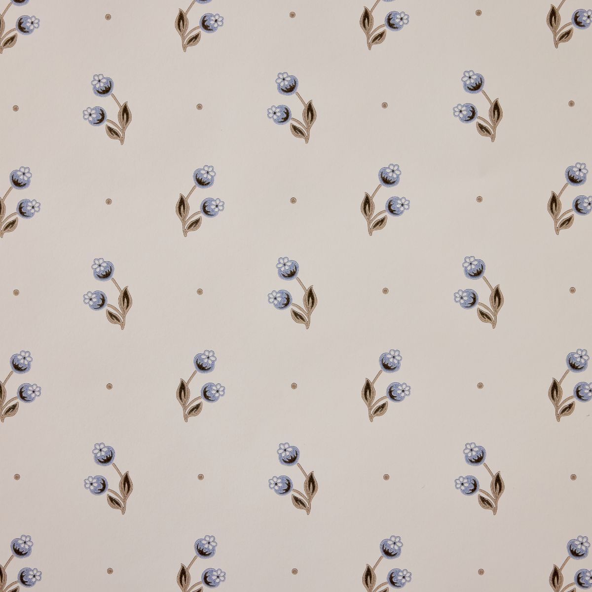 Siv in Misty Blue Sandberg Wallpaper - Caitlin Wilson Design