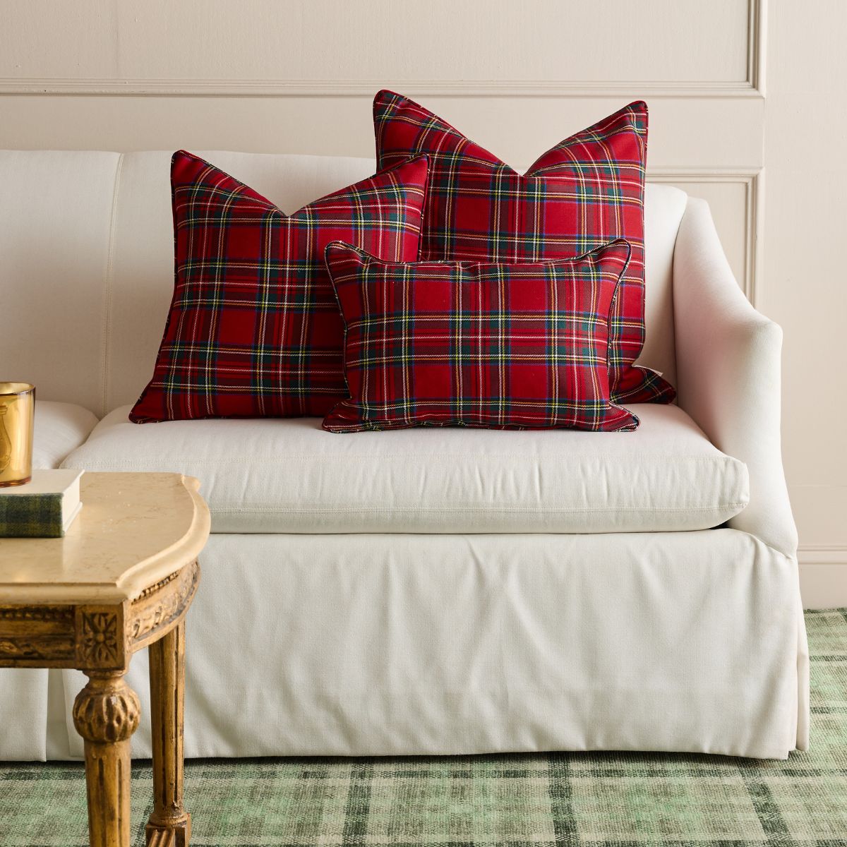 Stewart Tartan Pillow Cover - Caitlin Wilson Design