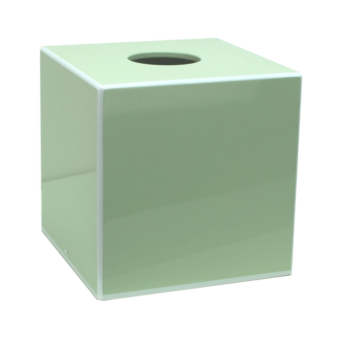 Mint Green Square Tissue Box 