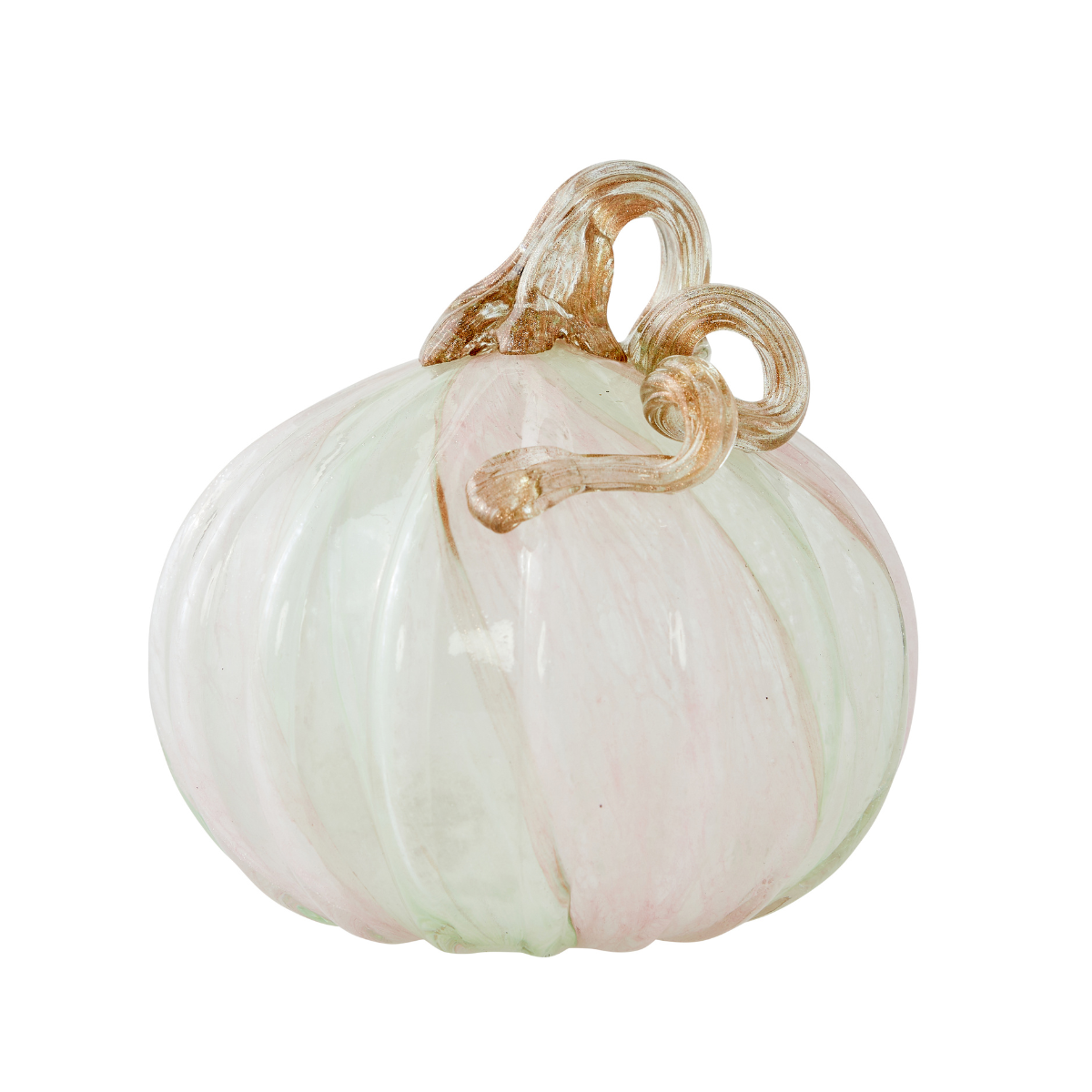 Medium Glass Pumpkin