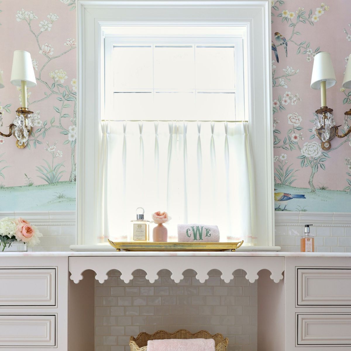 Colchester in Blush Mural