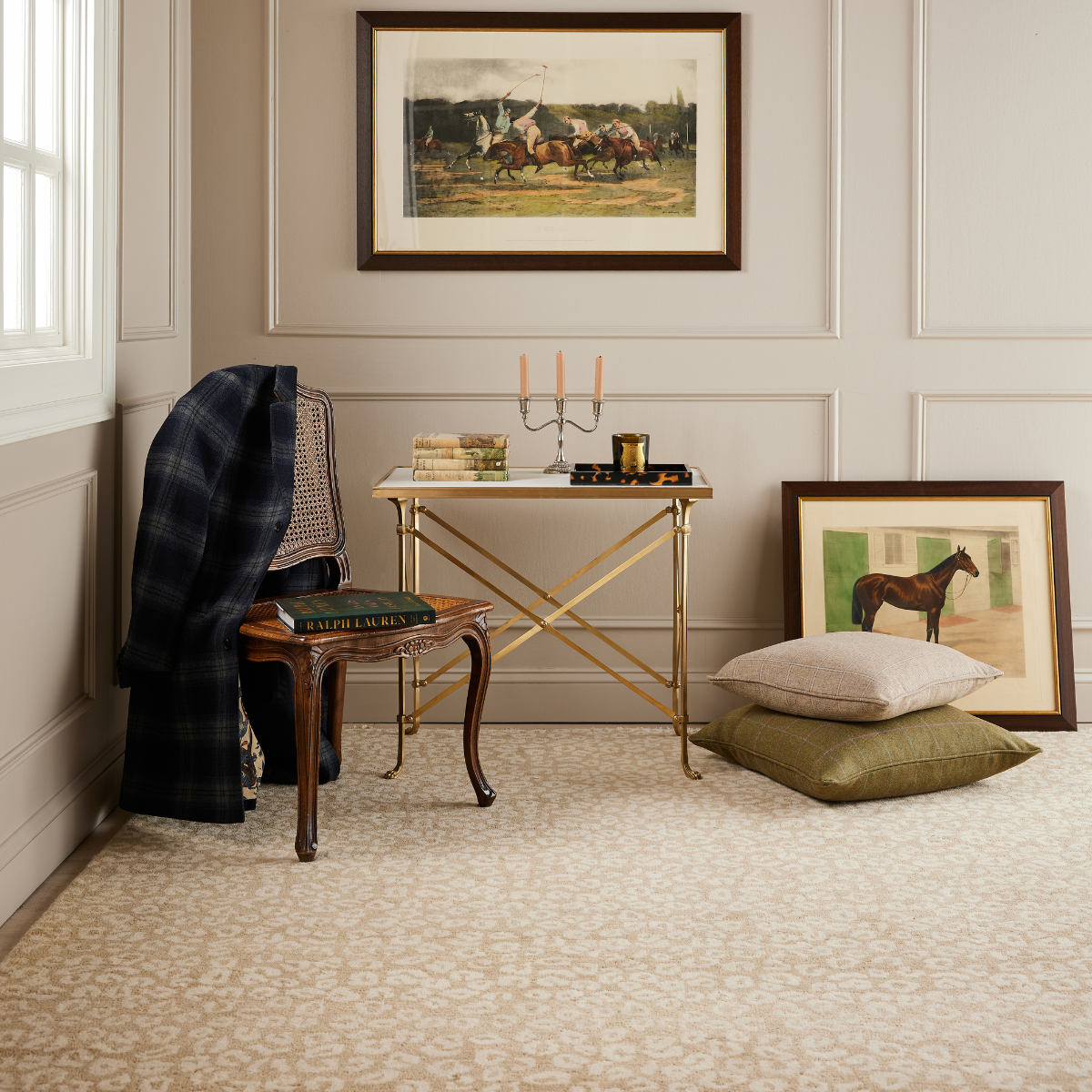 Lauren Rug In Flax