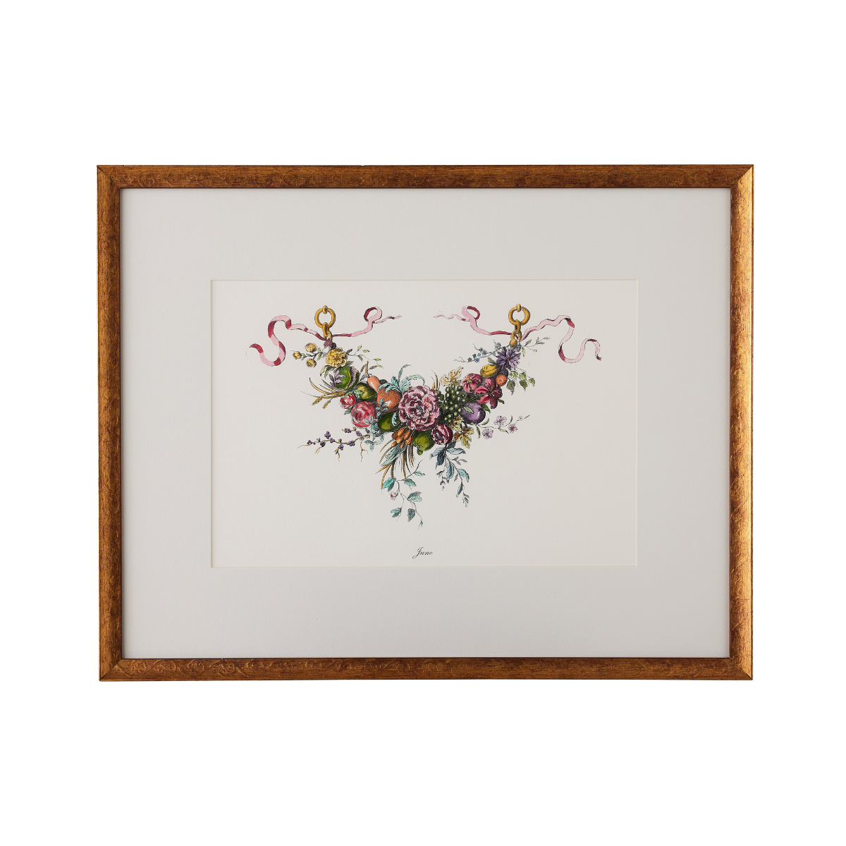 Floral Month Print - June - Caitlin Wilson Design