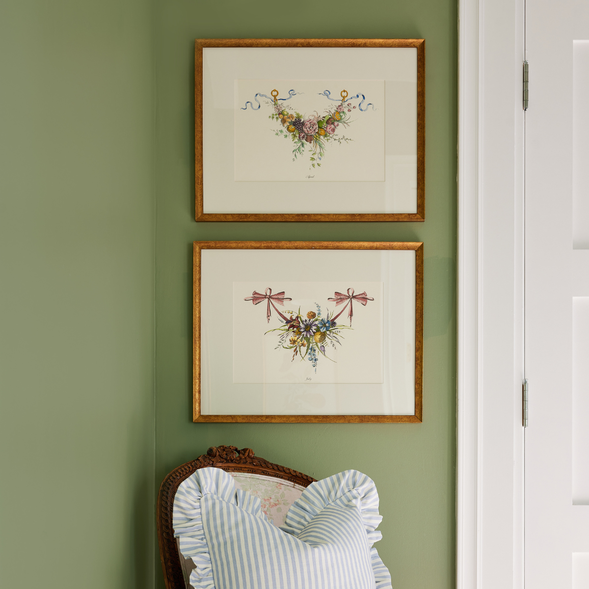 Floral Month Print - April - Caitlin Wilson Design