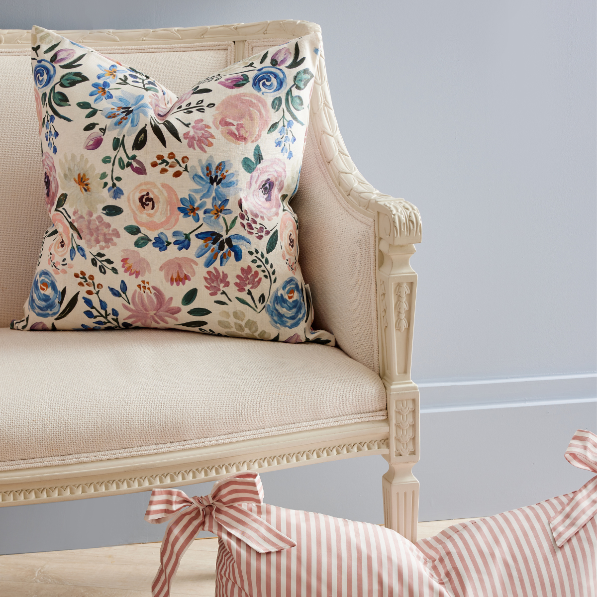 English Garden Pillow Cover