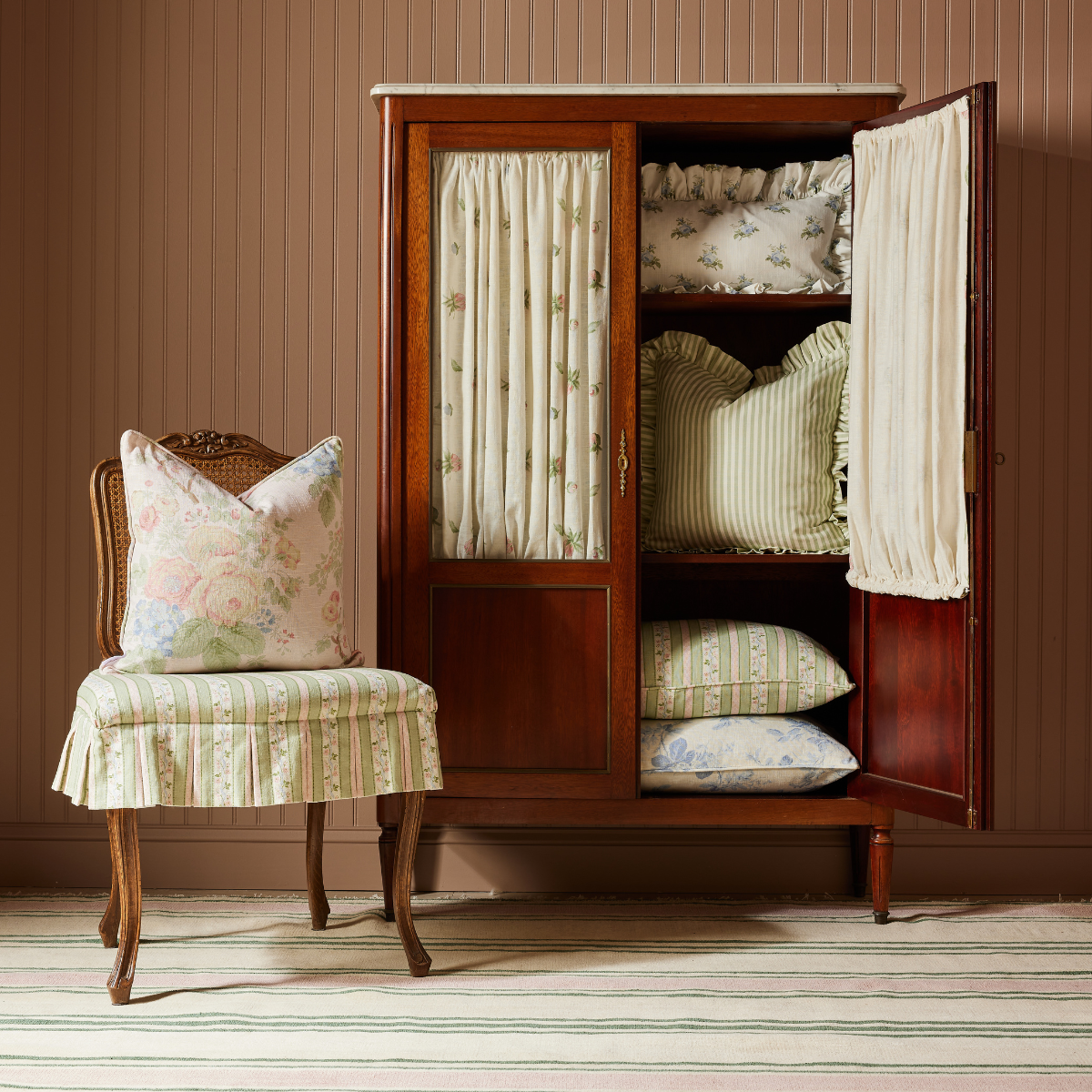 Avebury Cane Chairs - Set of 4