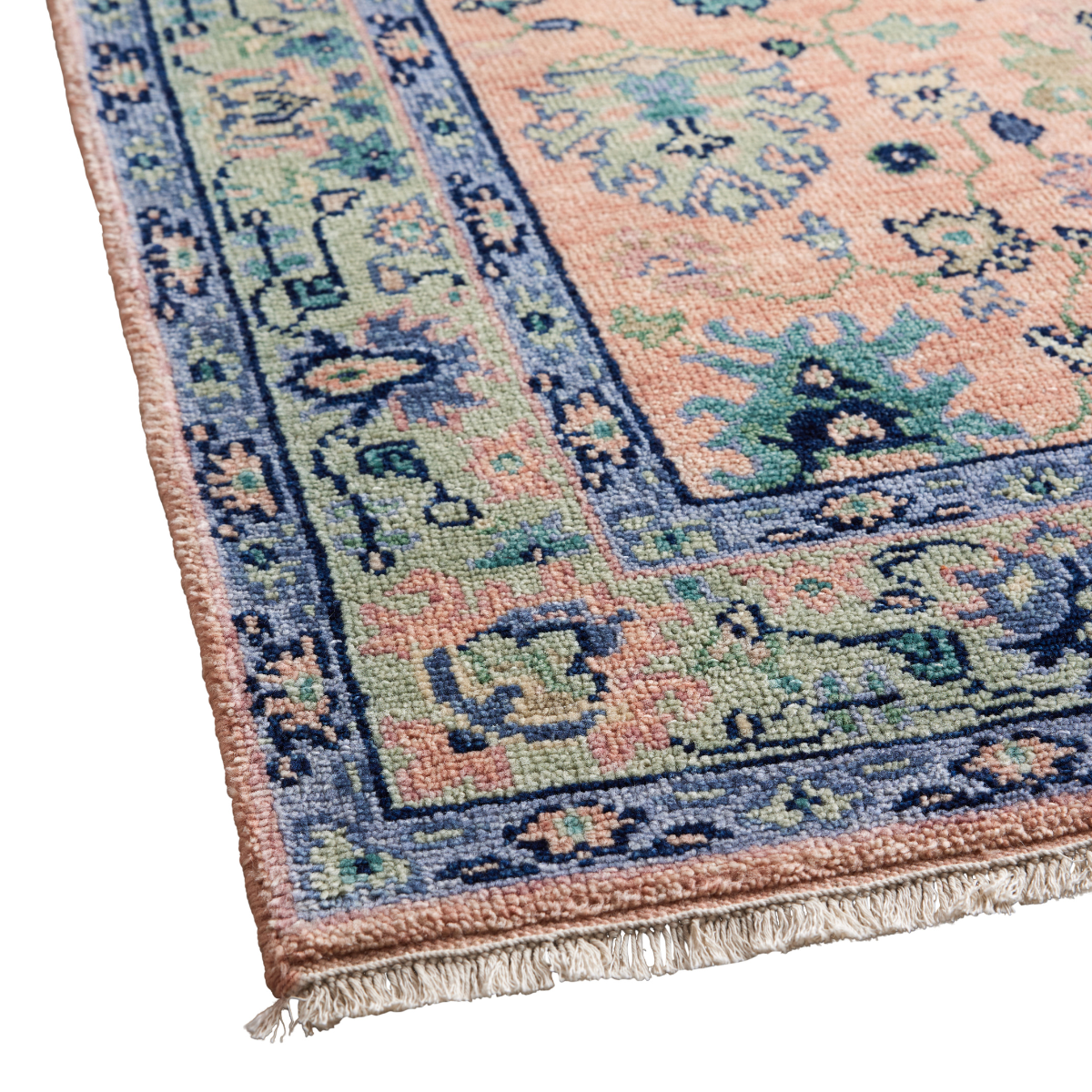 Ankara Rug in Grapefruit - Caitlin Wilson Design