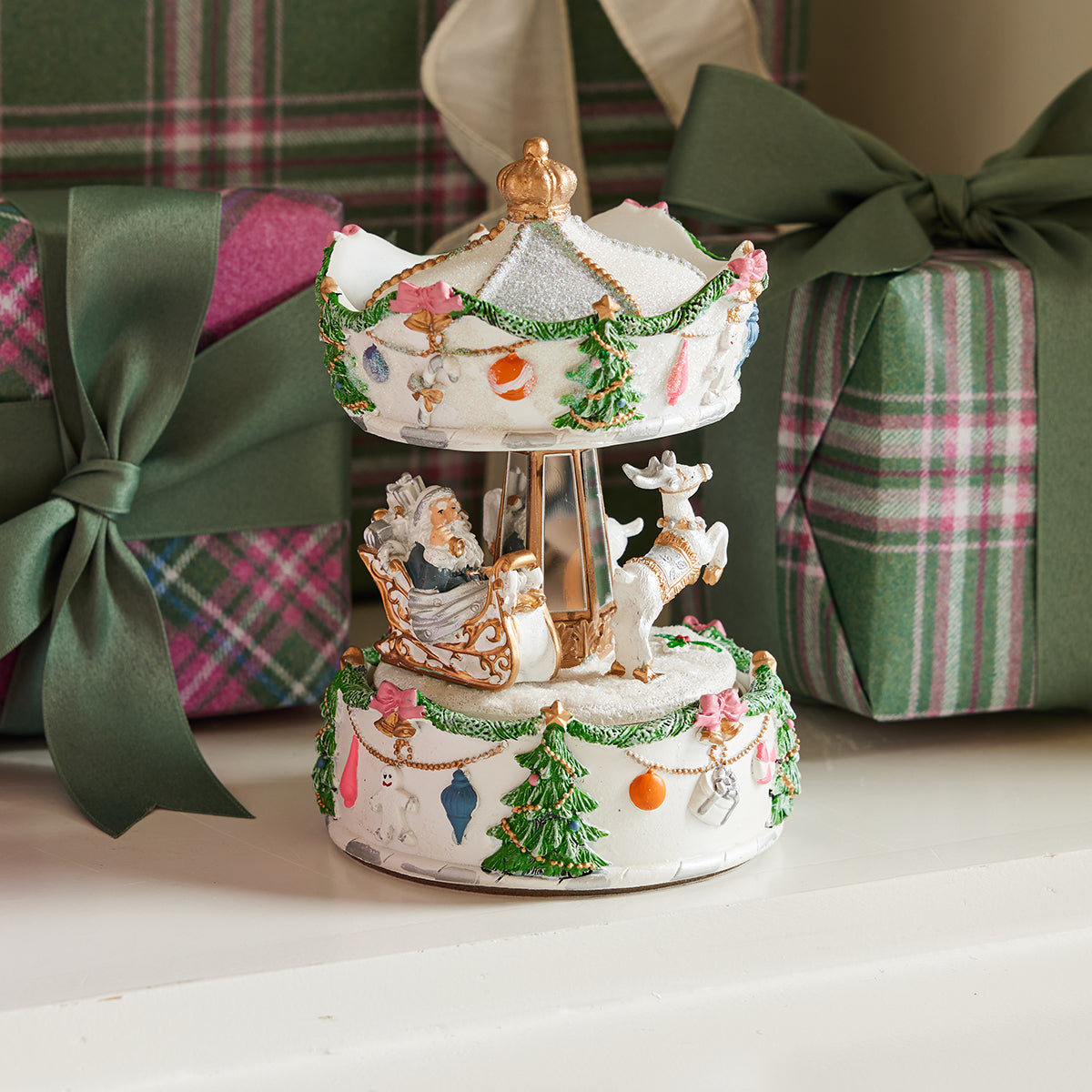 Very Merry Go Round Musical Carousel