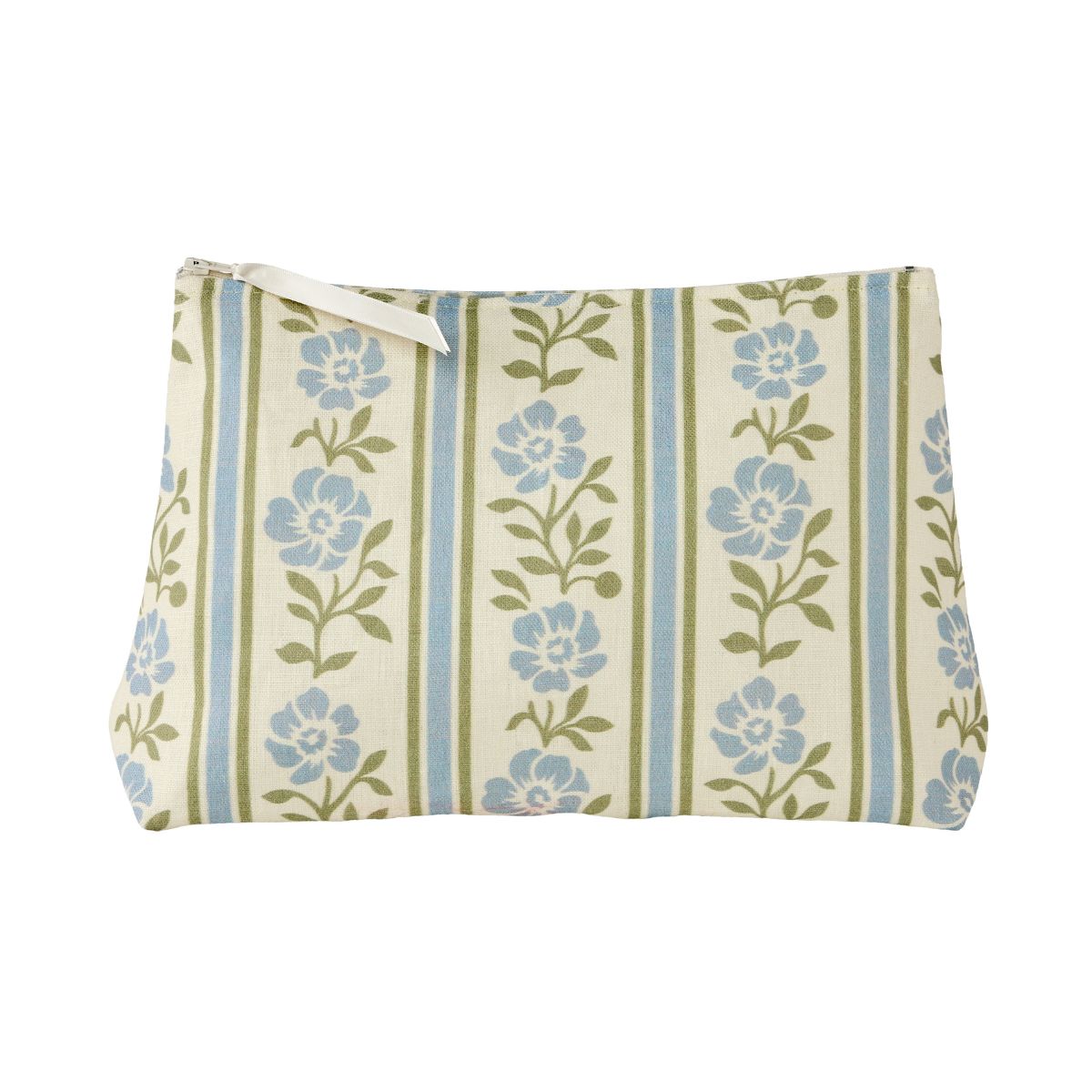 Waverly Stripe Makeup Bag - Caitlin Wilson Design
